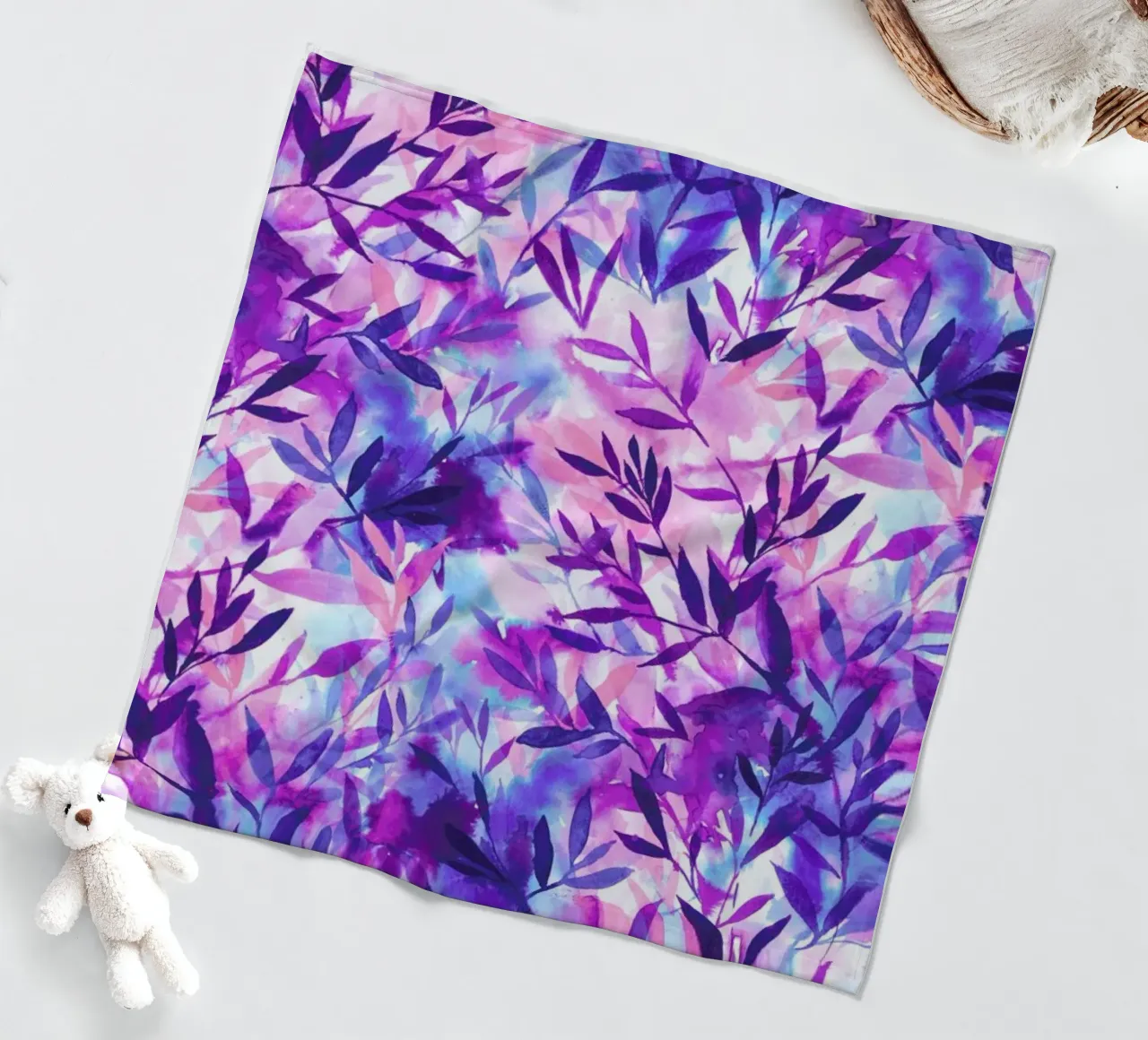 Changes Purple Fleecedecke von Jacqueline Maldonado