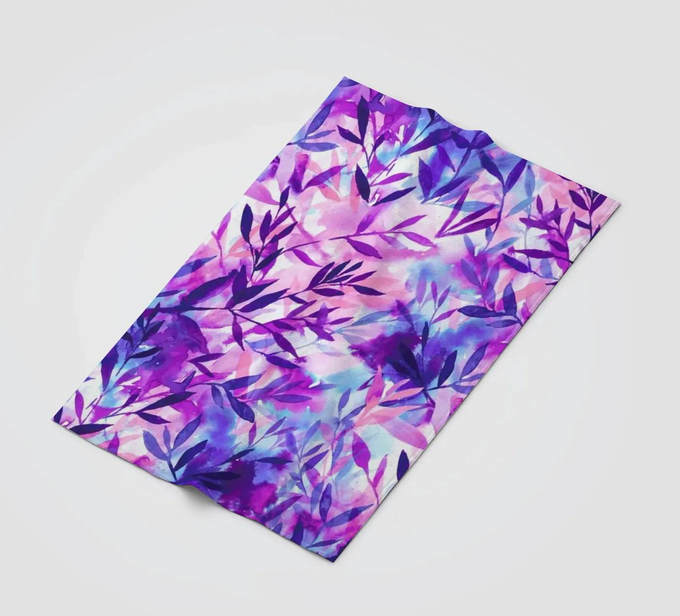 Changes Purple Fleecedecke von Jacqueline Maldonado