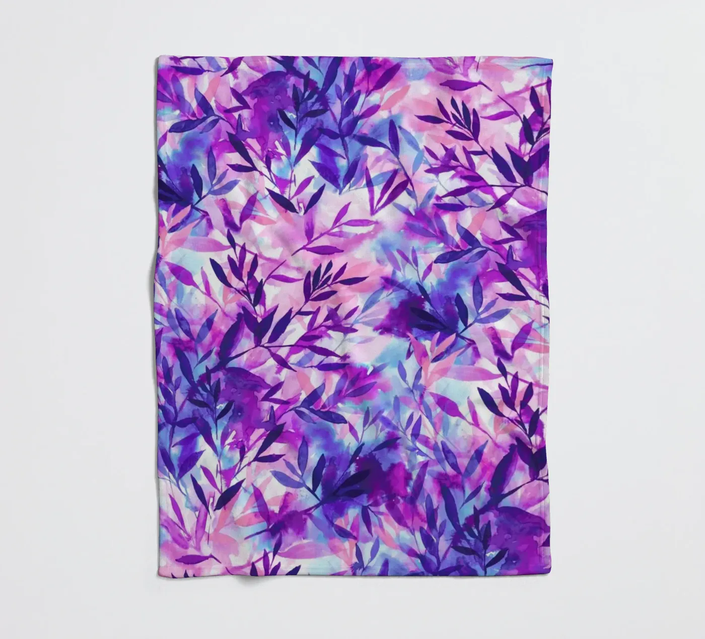 Changes Purple Fleecedecke von Jacqueline Maldonado