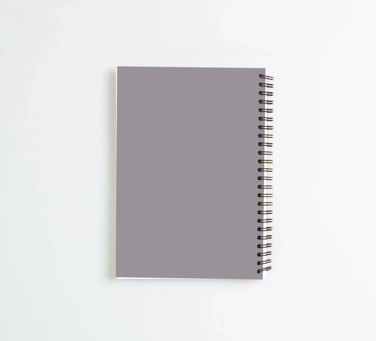 silhouette of a boy looking up at the winter sky spiral notebook by serinae