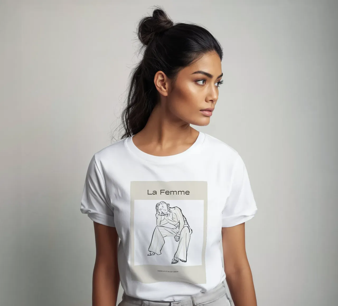 The Human Line No 18 t-shirt da treechild