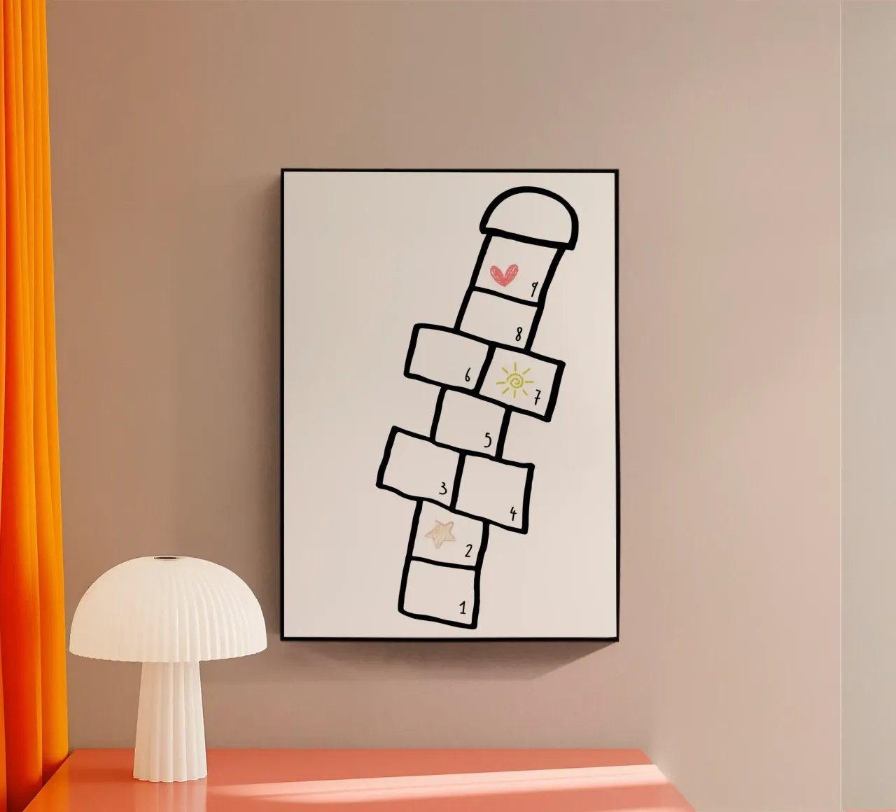 La marelle plexiglass da Idées & Création