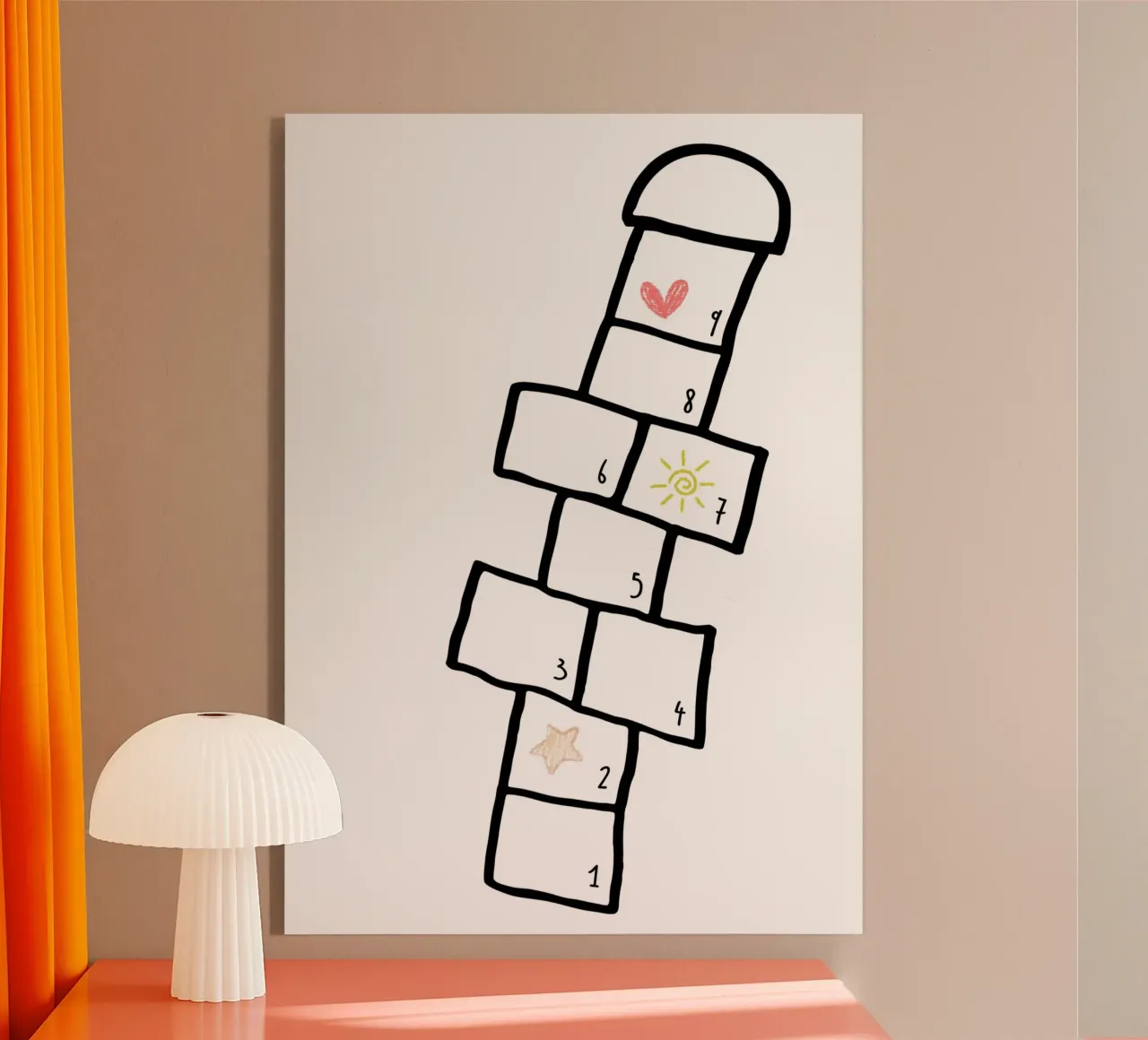 La marelle plexiglass da Idées & Création