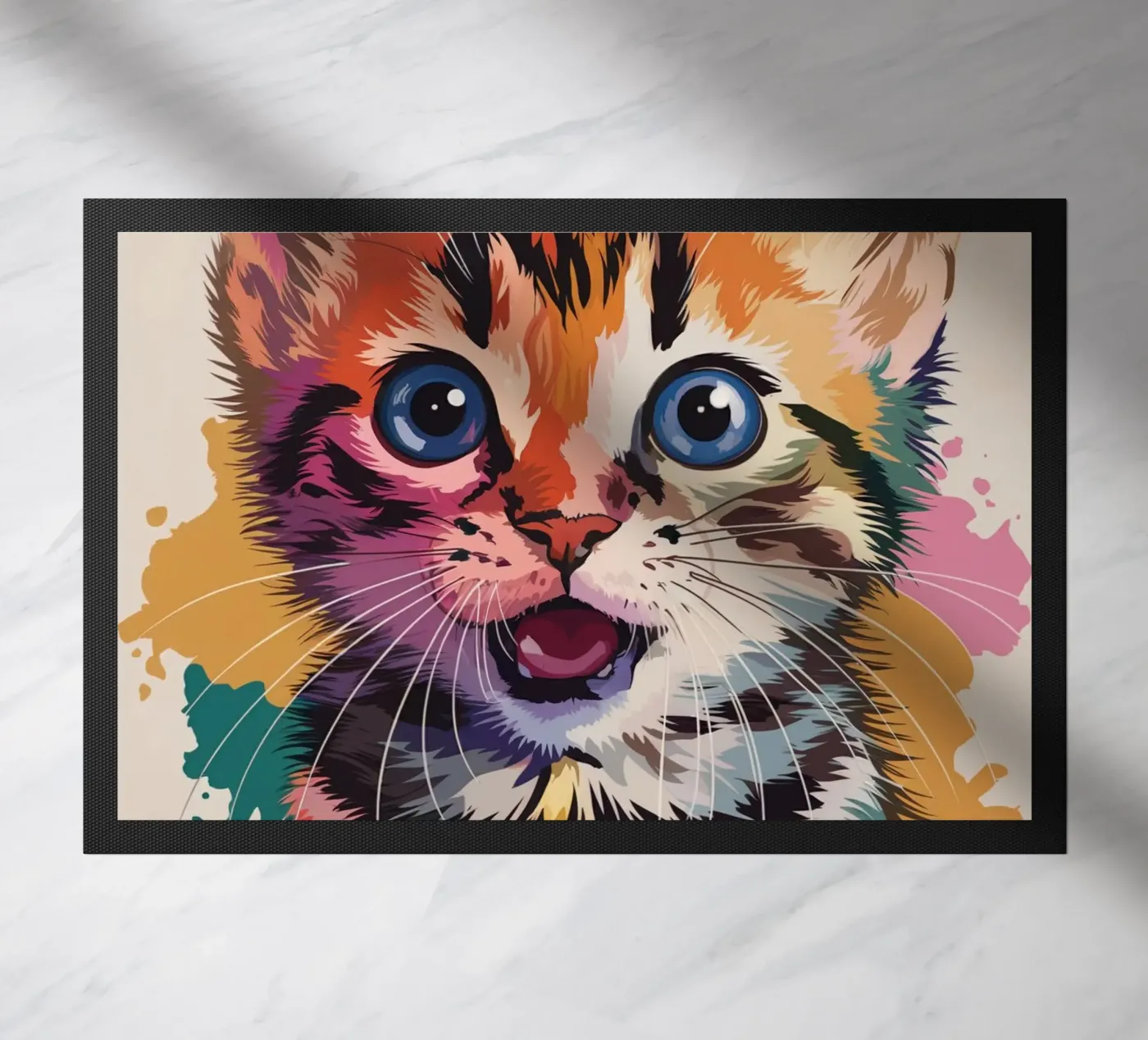 Cat Kit doormat by logic