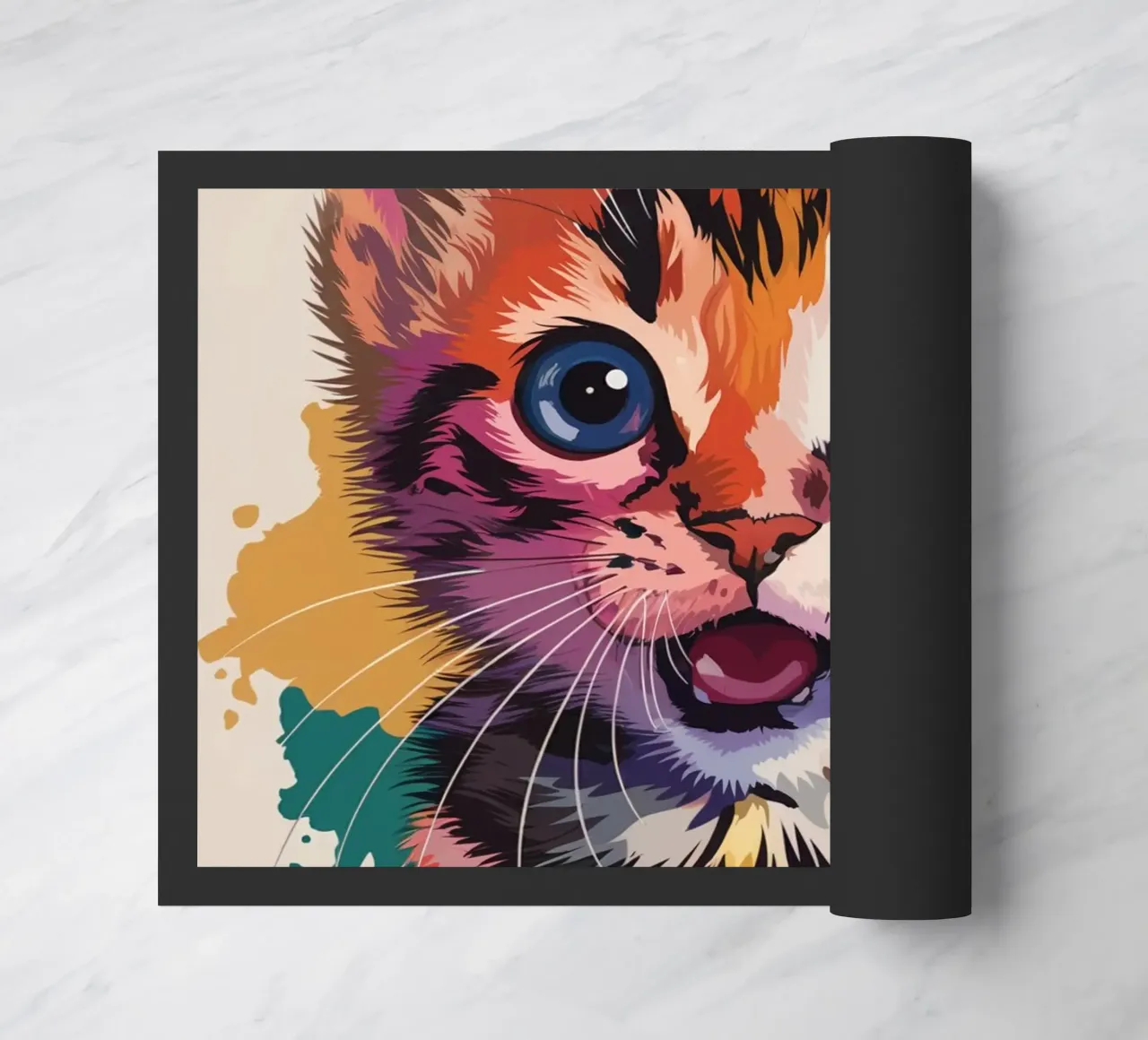 Cat Kit doormat by logic