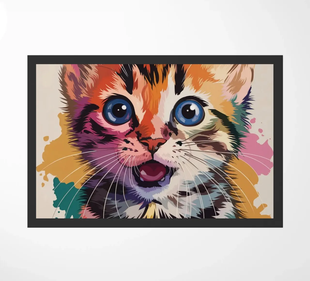 Cat Kit doormat by logic