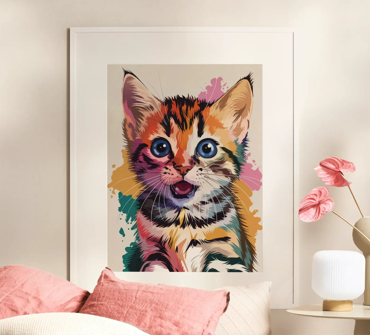 Cat Kit poster by logic