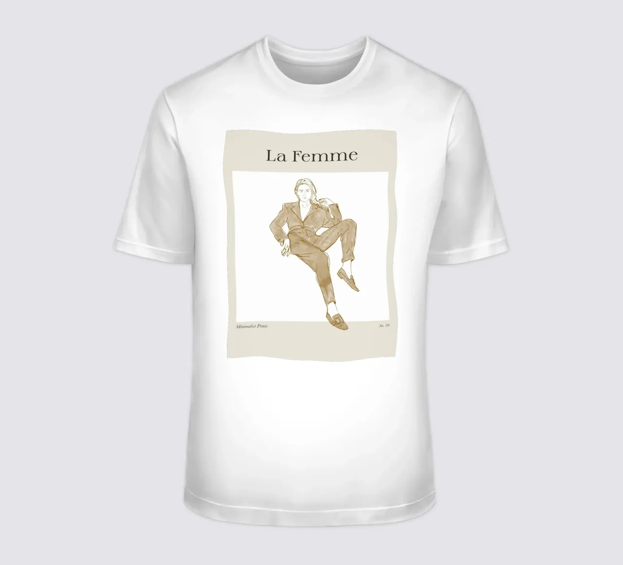 The Human Line No 16 t-shirt da treechild