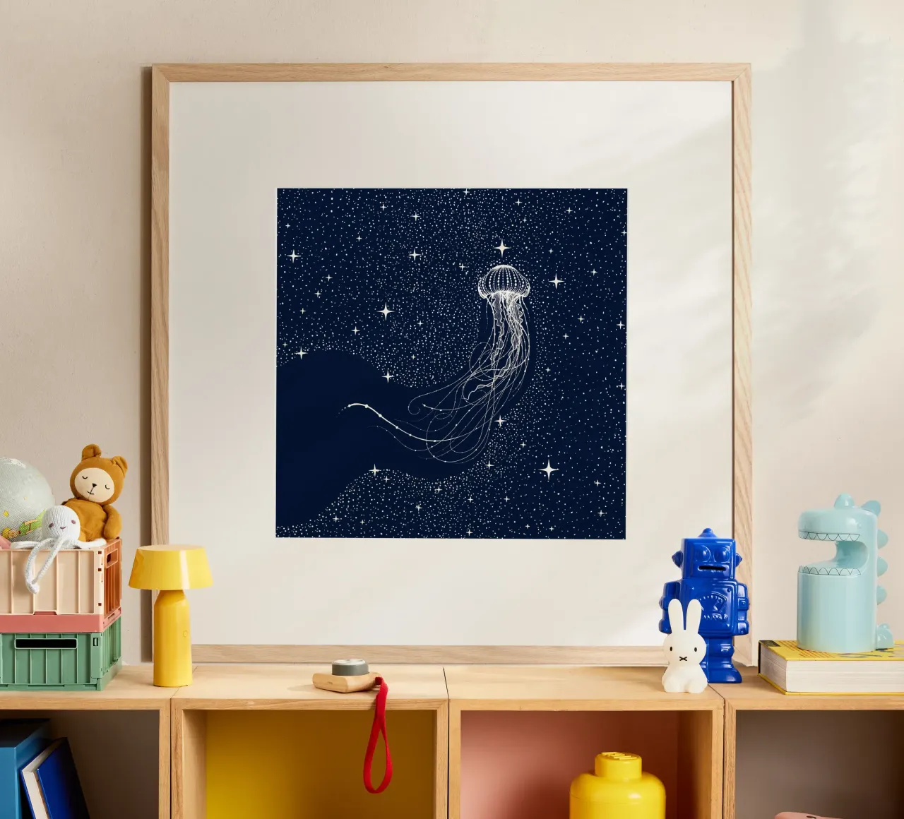 starry jellyfish hahnemühle by aliriza cakir