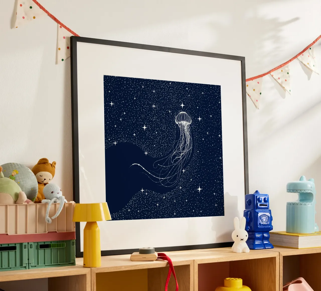 starry jellyfish hahnemühle by aliriza cakir