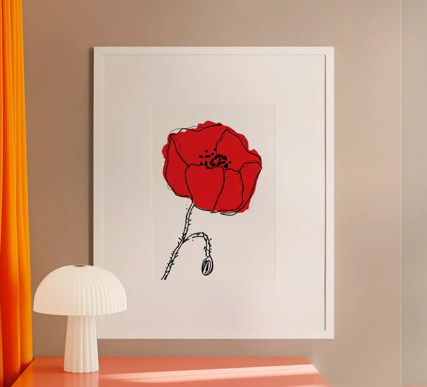Coquelicot poster da Idées & Création