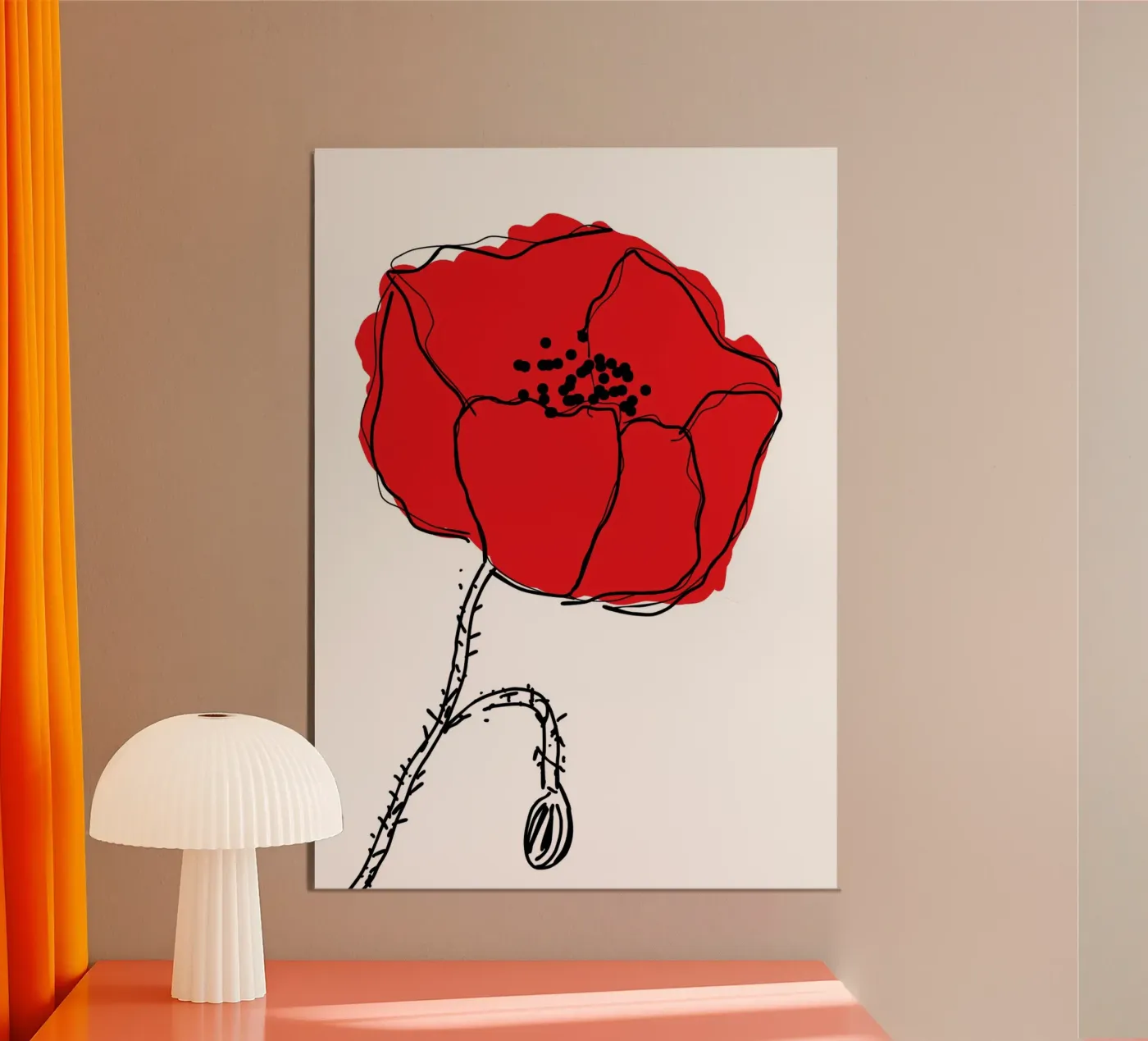 Coquelicot poster da Idées & Création