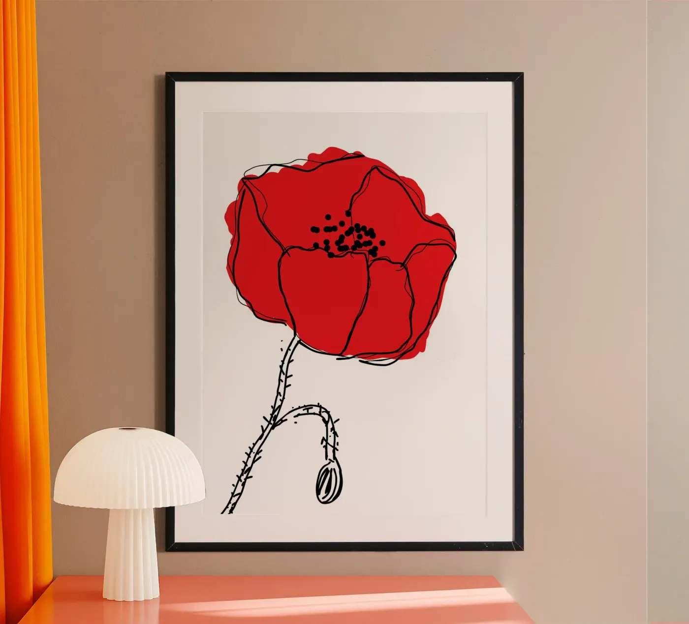 Coquelicot poster da Idées & Création