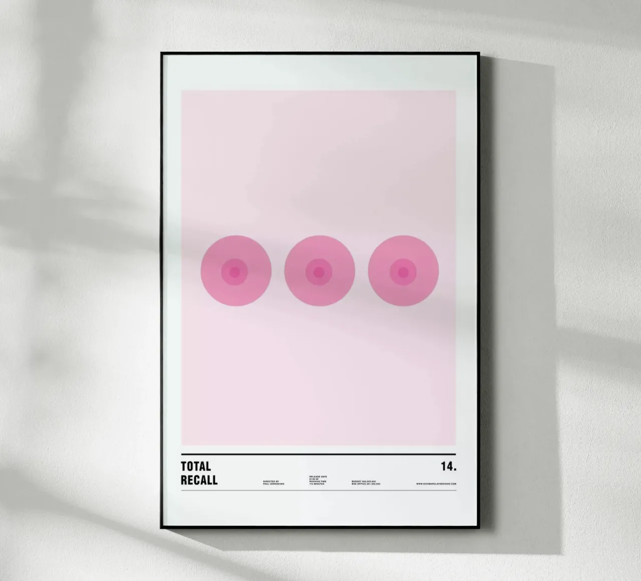 Total Recall plexiglass da Nick Barclay