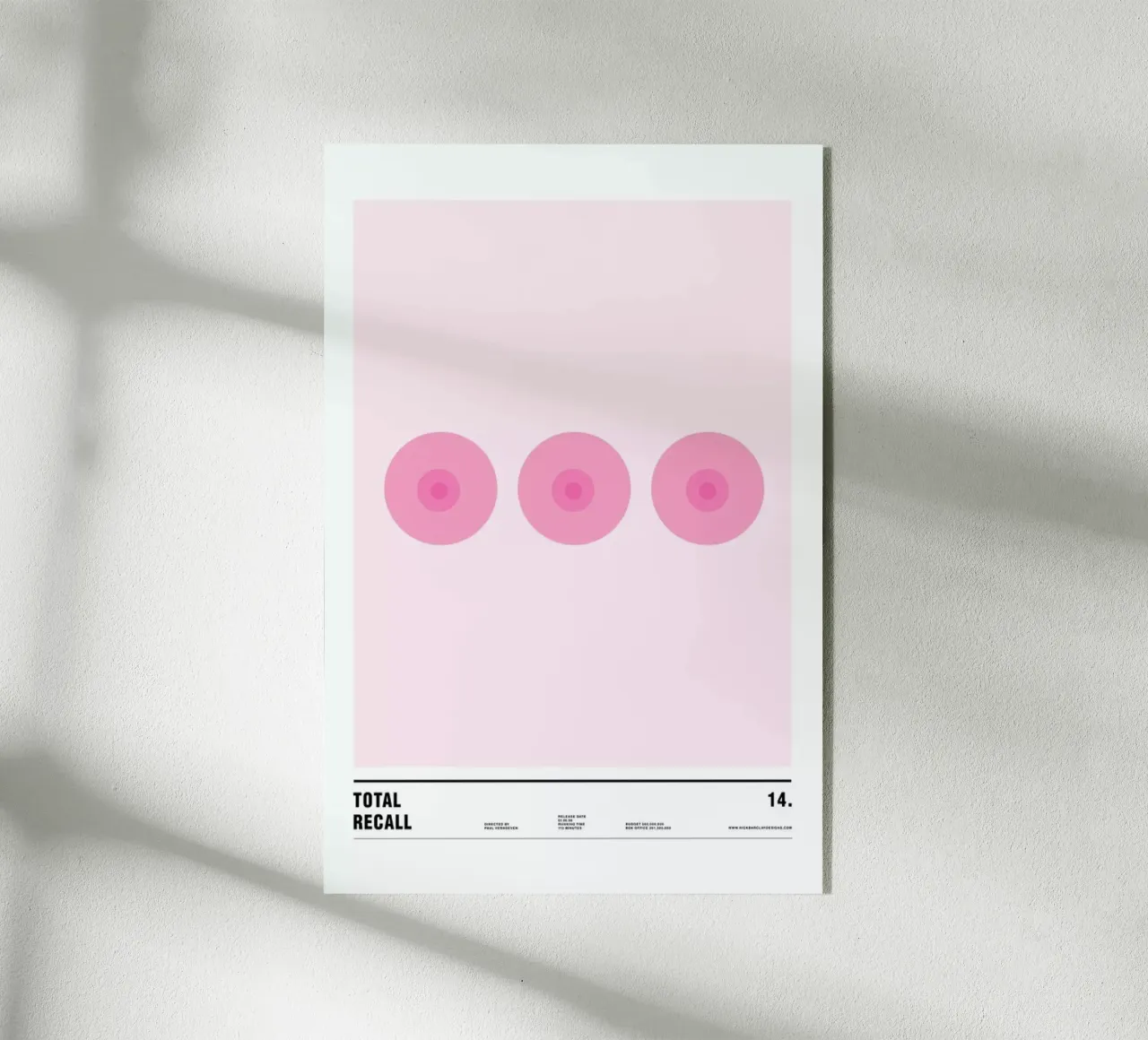 Total Recall plexiglass da Nick Barclay