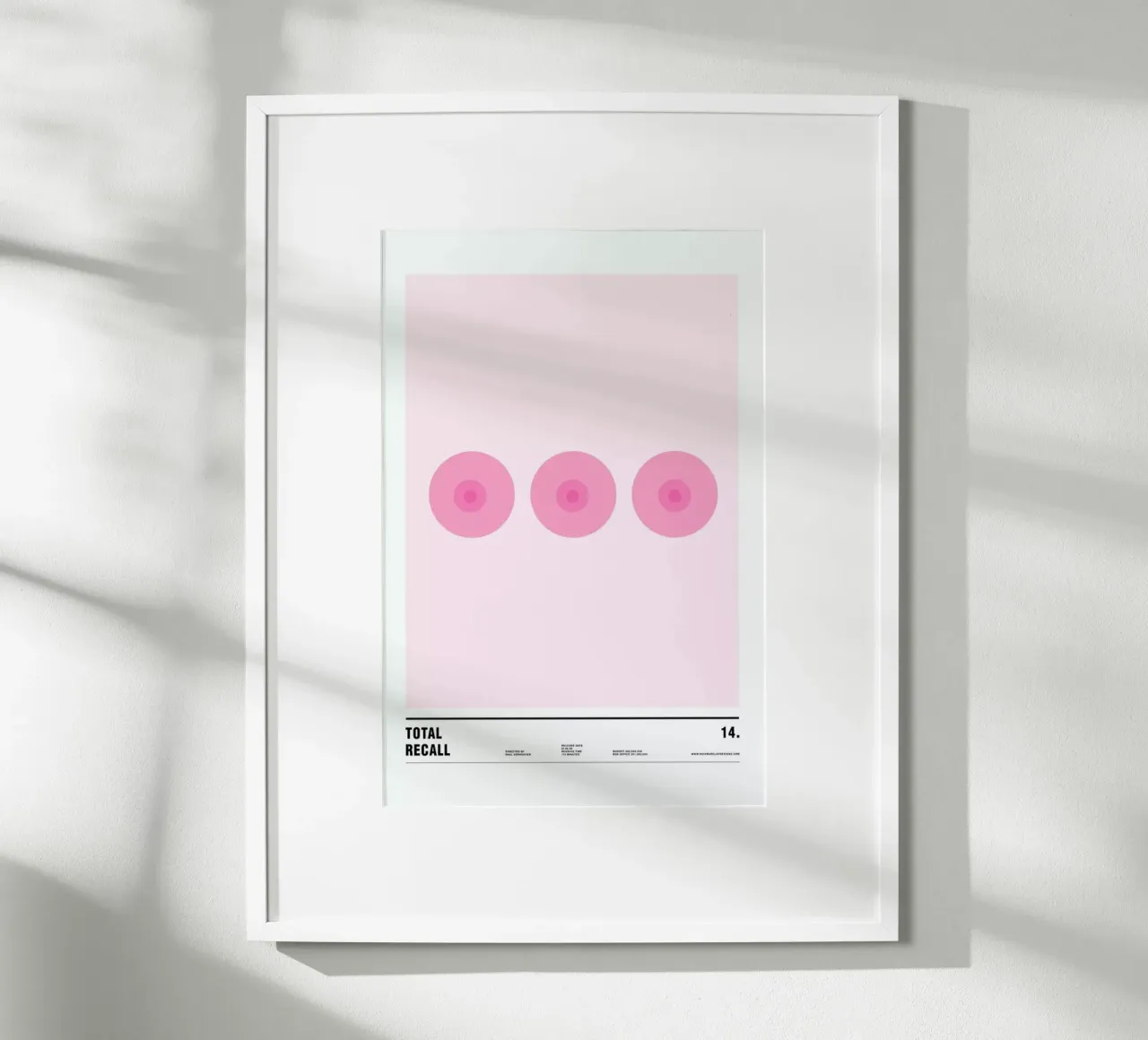 Total Recall poster da Nick Barclay