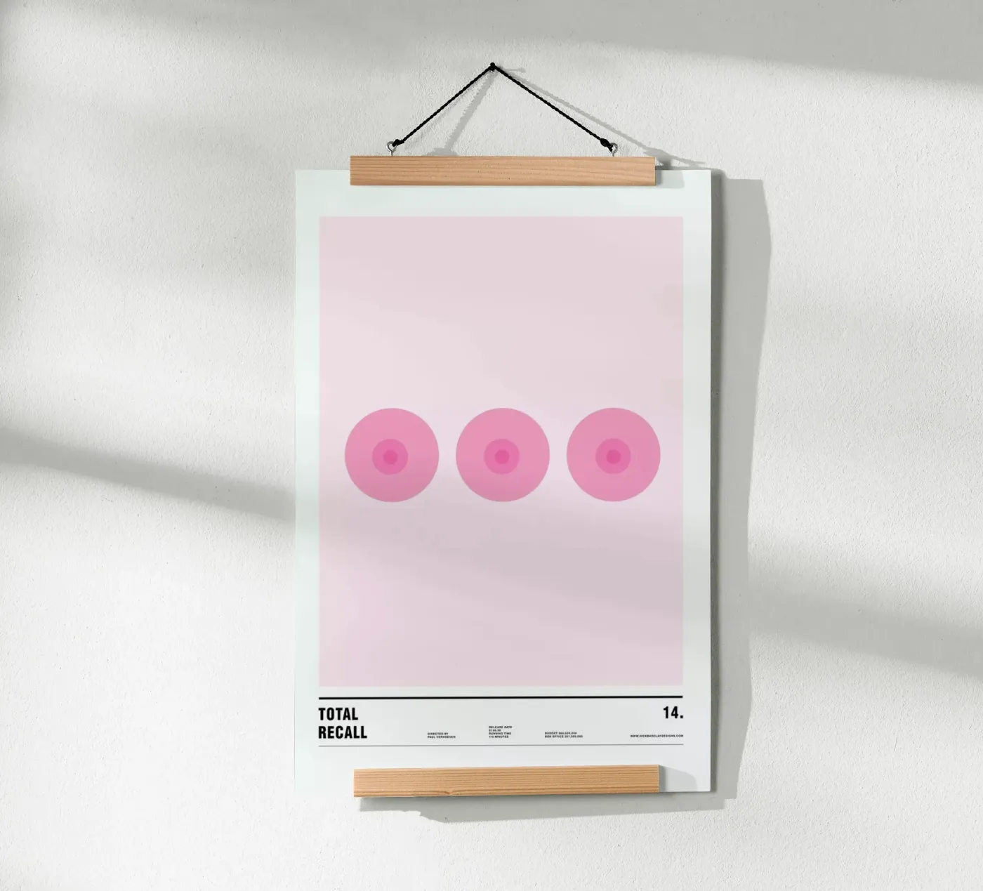 Total Recall poster da Nick Barclay