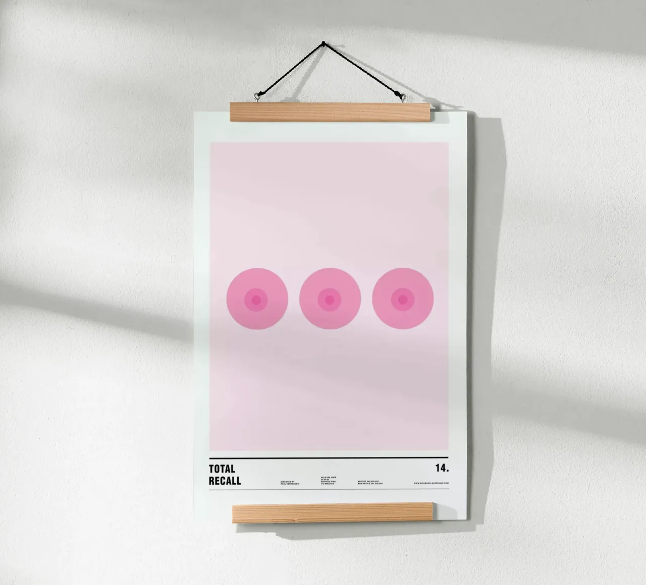 Total Recall poster da Nick Barclay