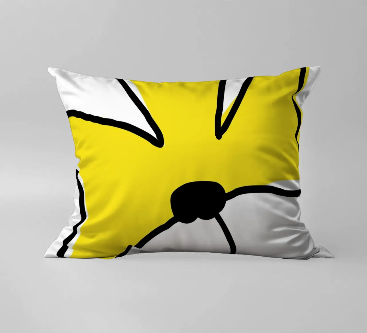 Fleur jaune cuscino da Idées & Création