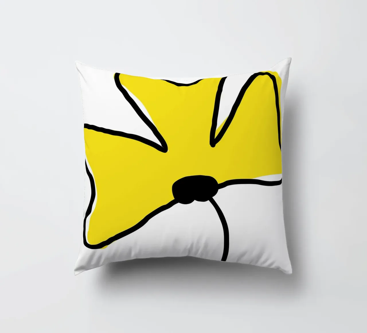 Fleur jaune cuscino da Idées & Création