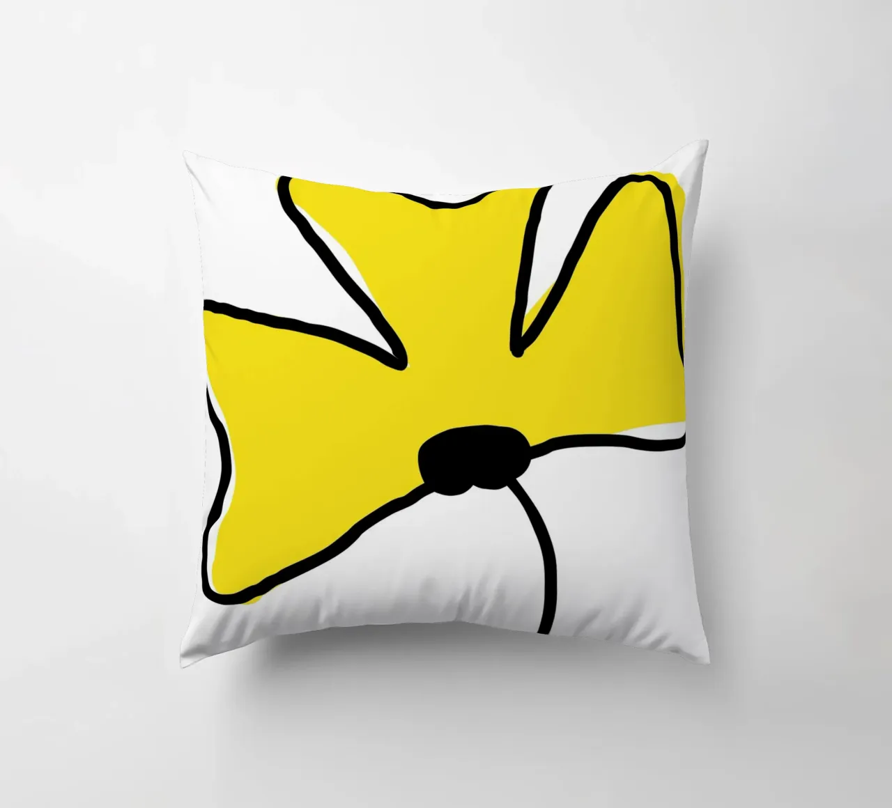 Fleur jaune cuscino da Idées & Création