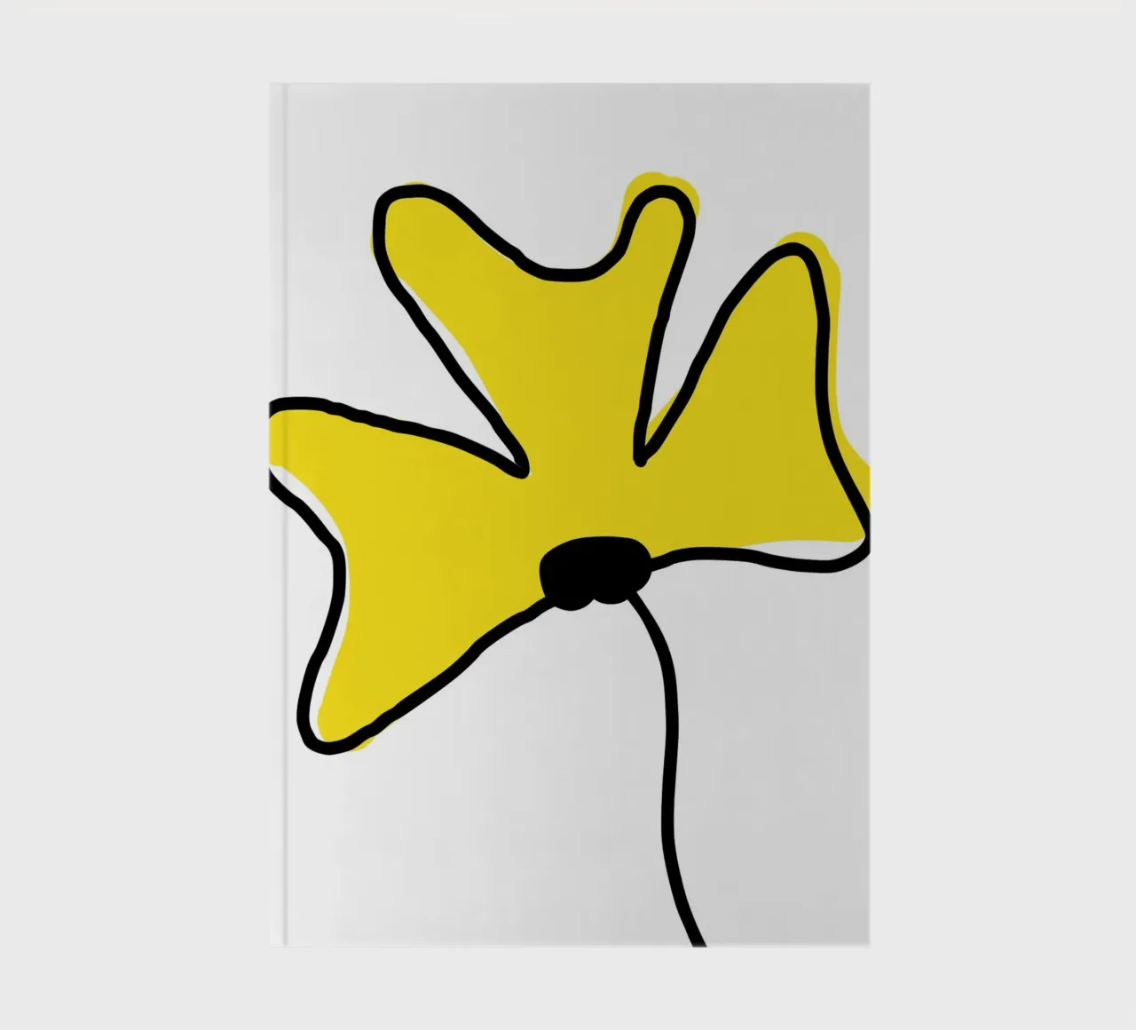 Fleur jaune diario da Idées & Création