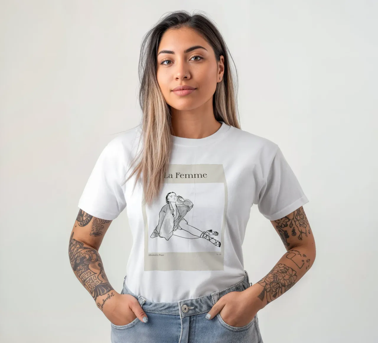 The Human Line No 15 t-shirt da treechild