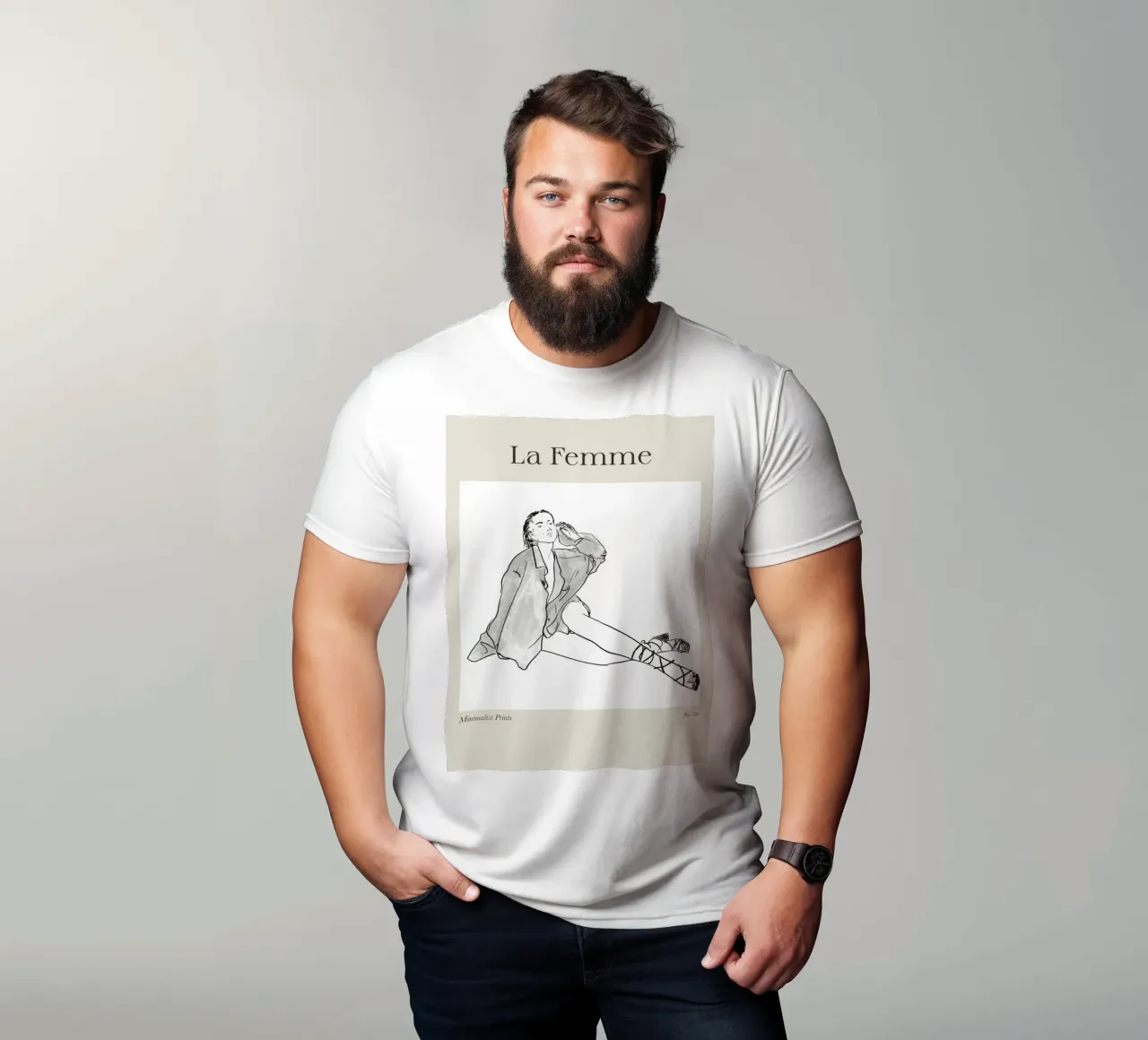 The Human Line No 15 t-shirt da treechild