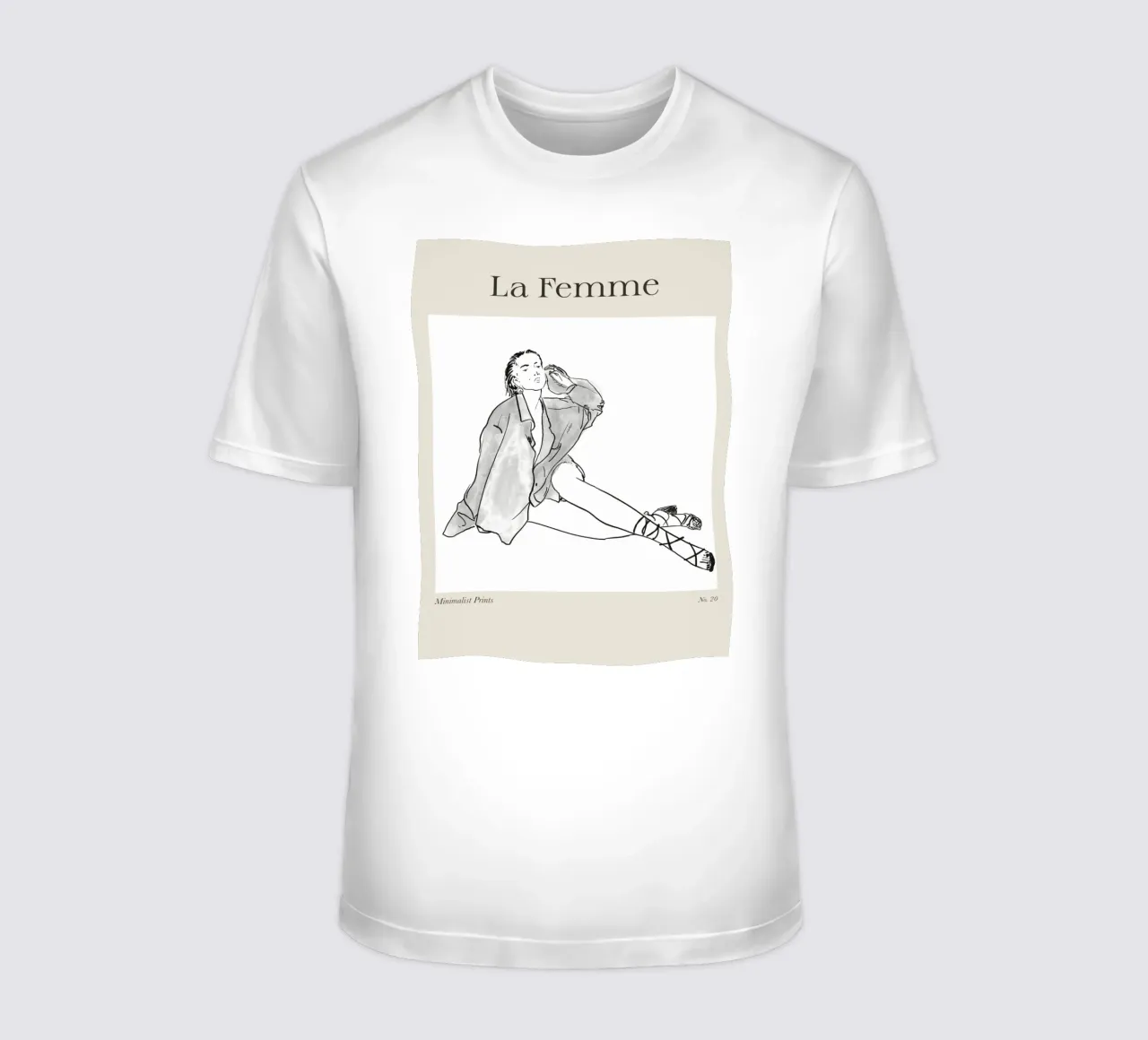 The Human Line No 15 t-shirt da treechild