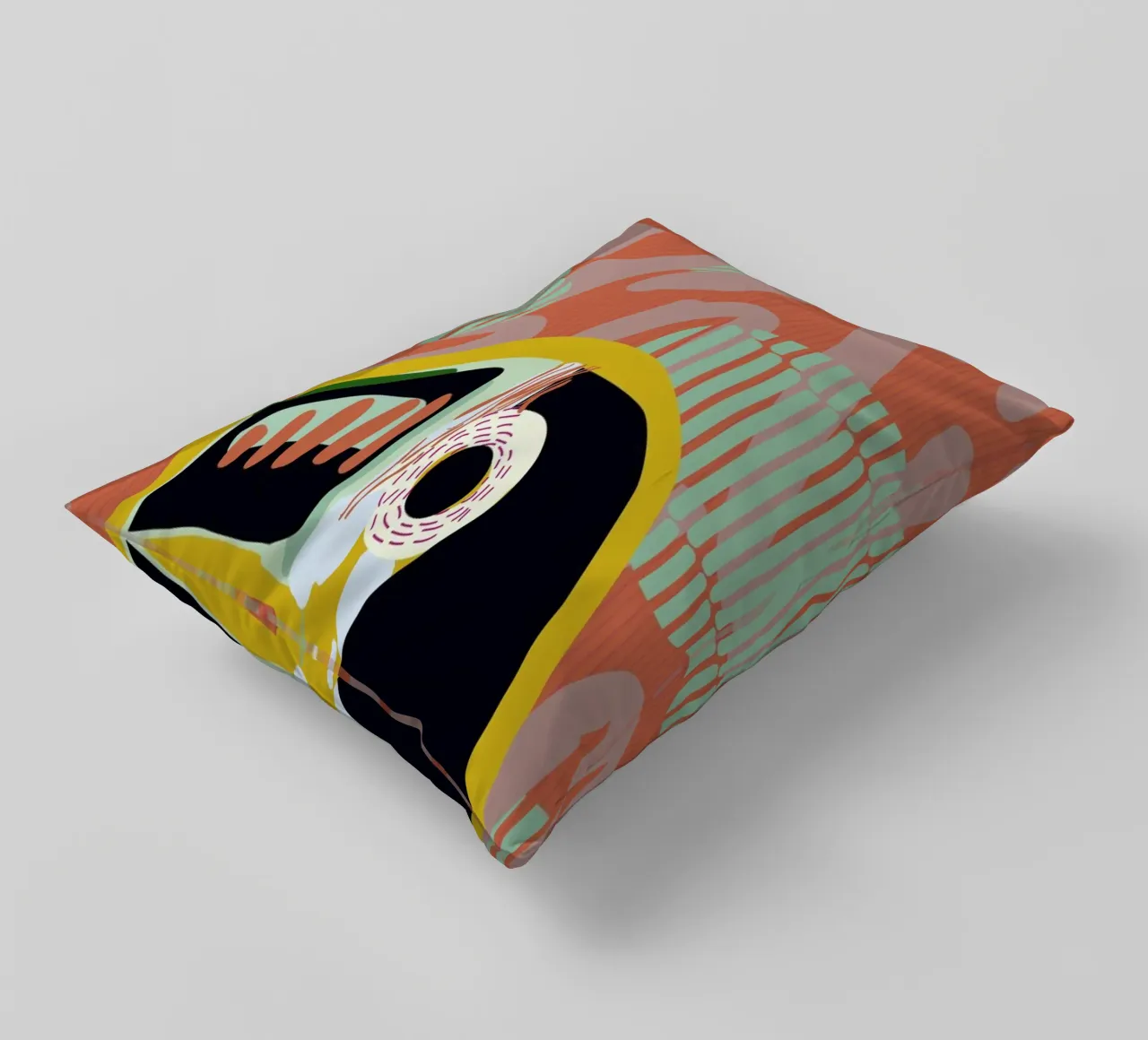Tropical Toucan cuscino da Mariery Young