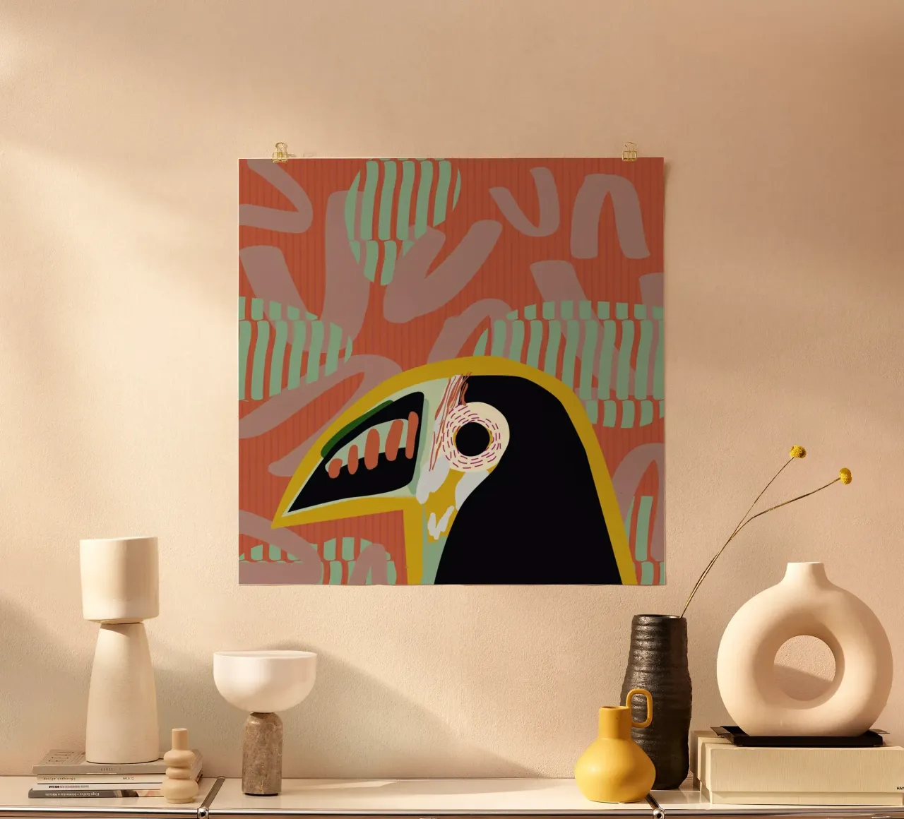 Tropical Toucan carta hahnemühle da Mariery Young