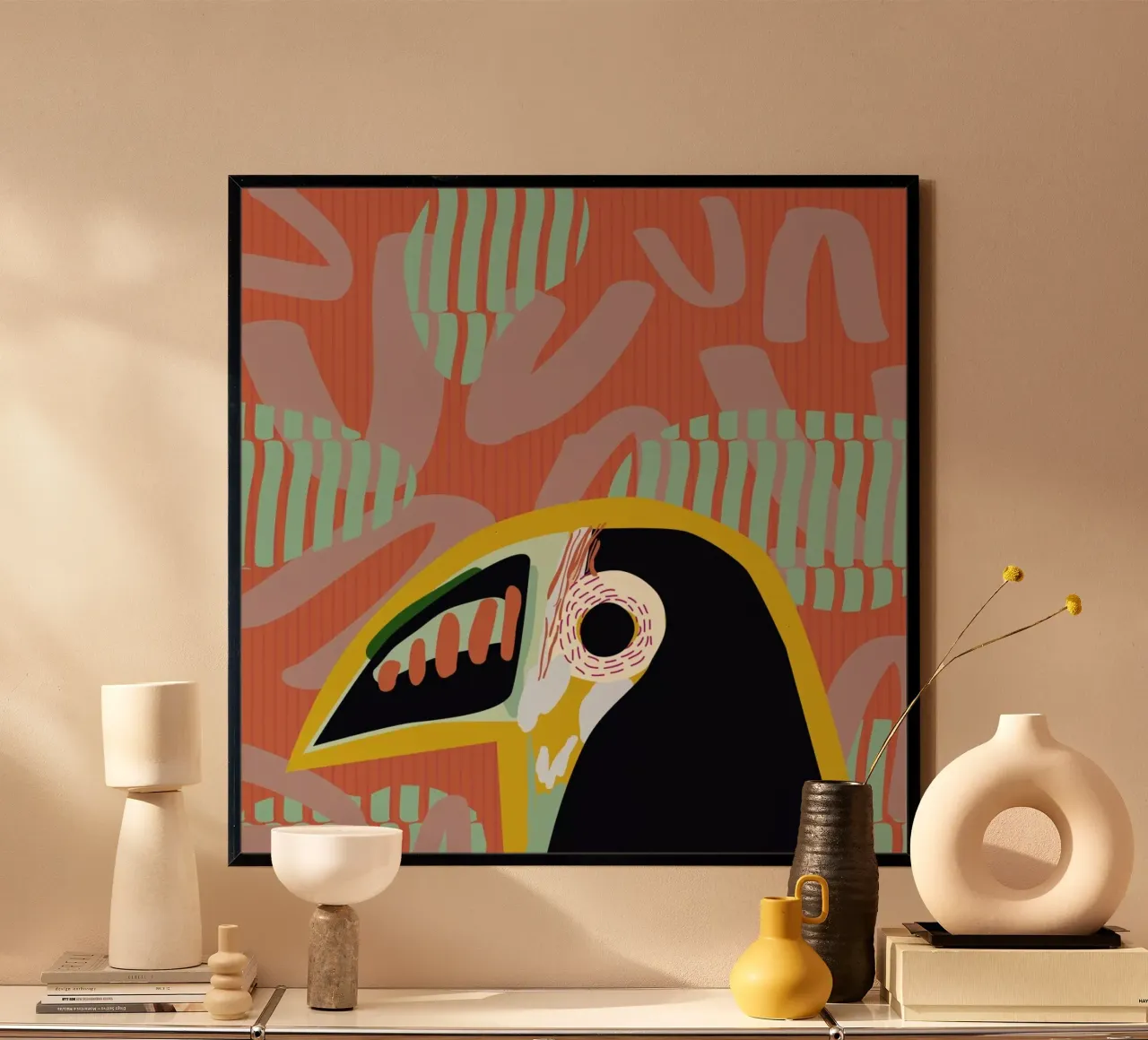 Tropical Toucan carta hahnemühle da Mariery Young