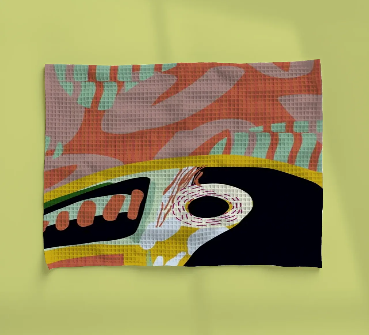 Tropical Toucan canovaccio da cucina da Mariery Young