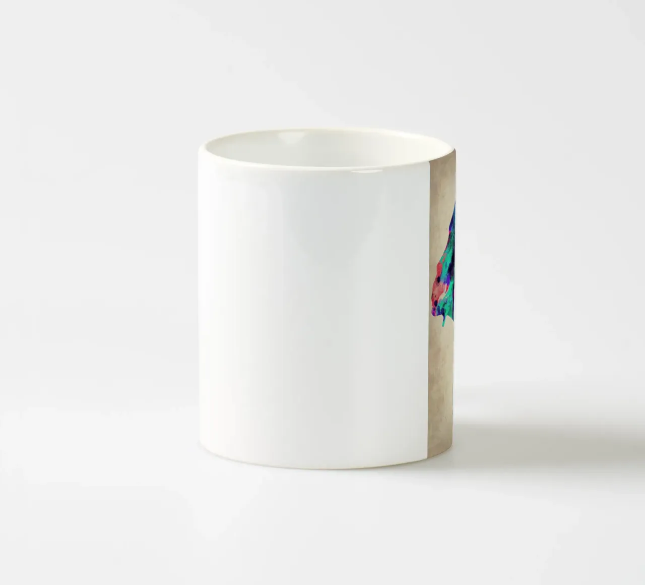 Paris Watercolor Map tazza in ceramica da Naxart
