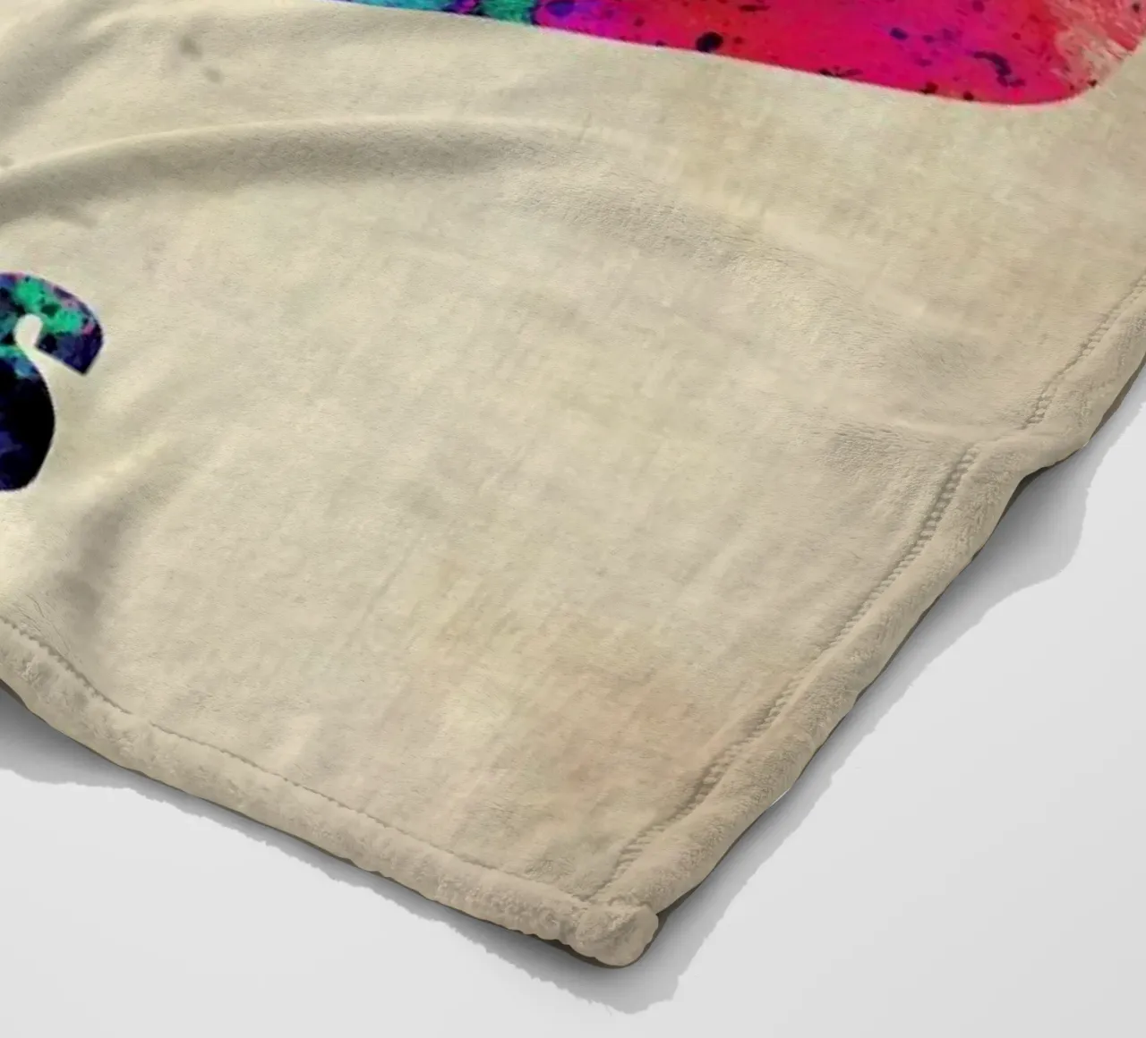 Paris Watercolor Map coperta in pile da Naxart