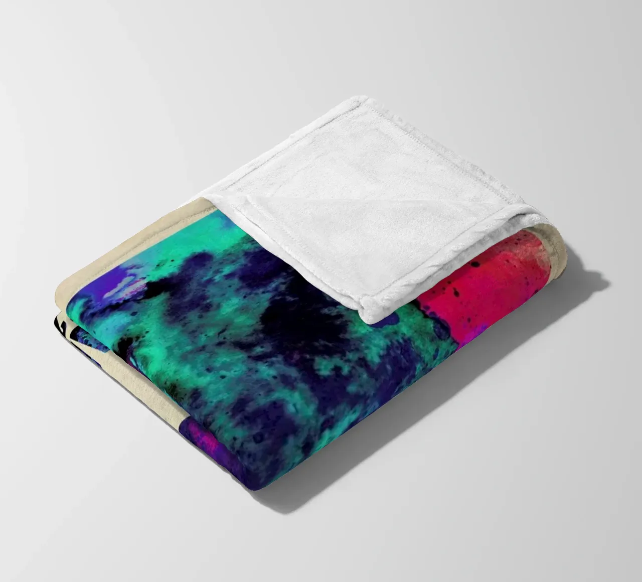 Paris Watercolor Map coperta in pile da Naxart