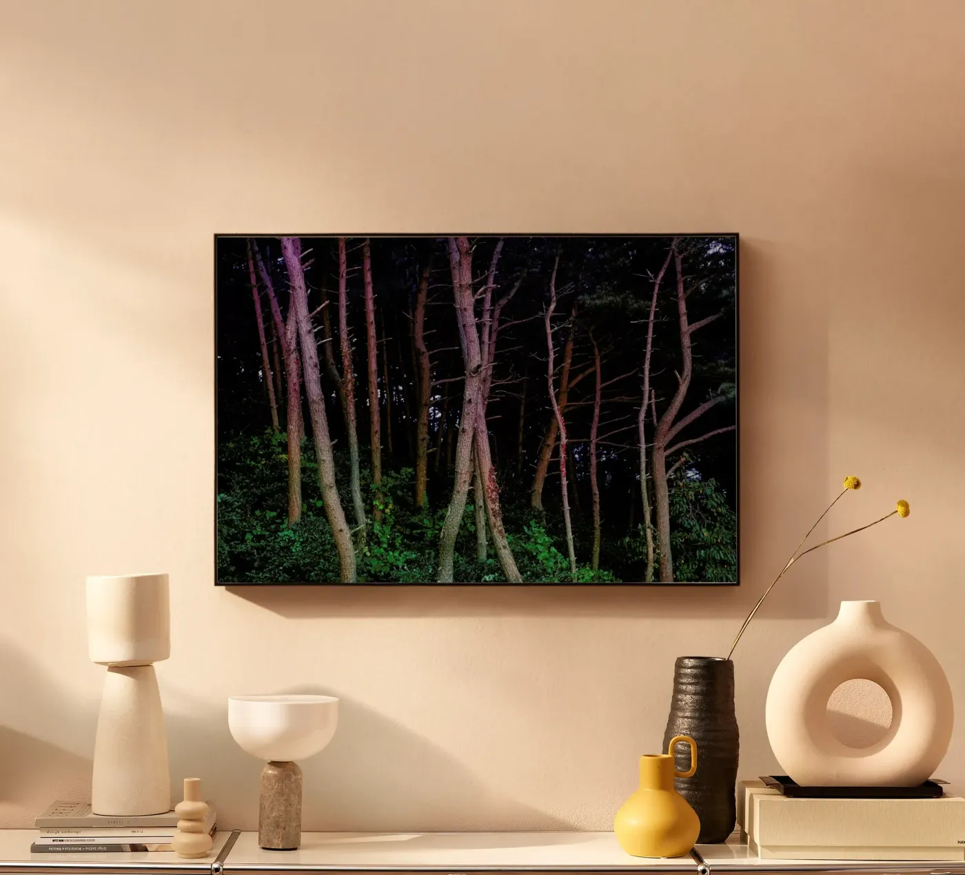 Busan Trees acrylic glass by Julian Wolkenstein