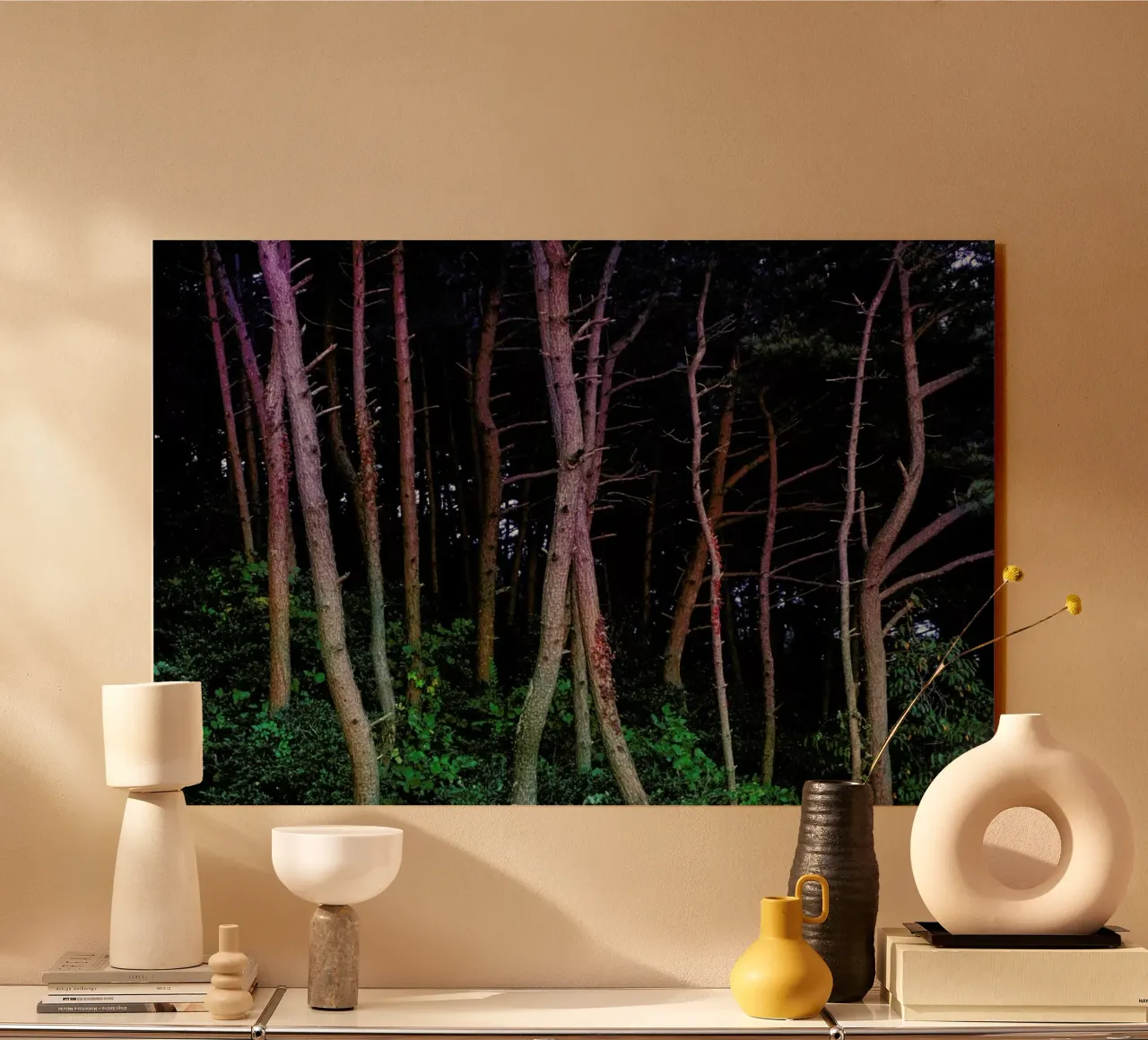 Busan Trees plexiglas de Julian Wolkenstein