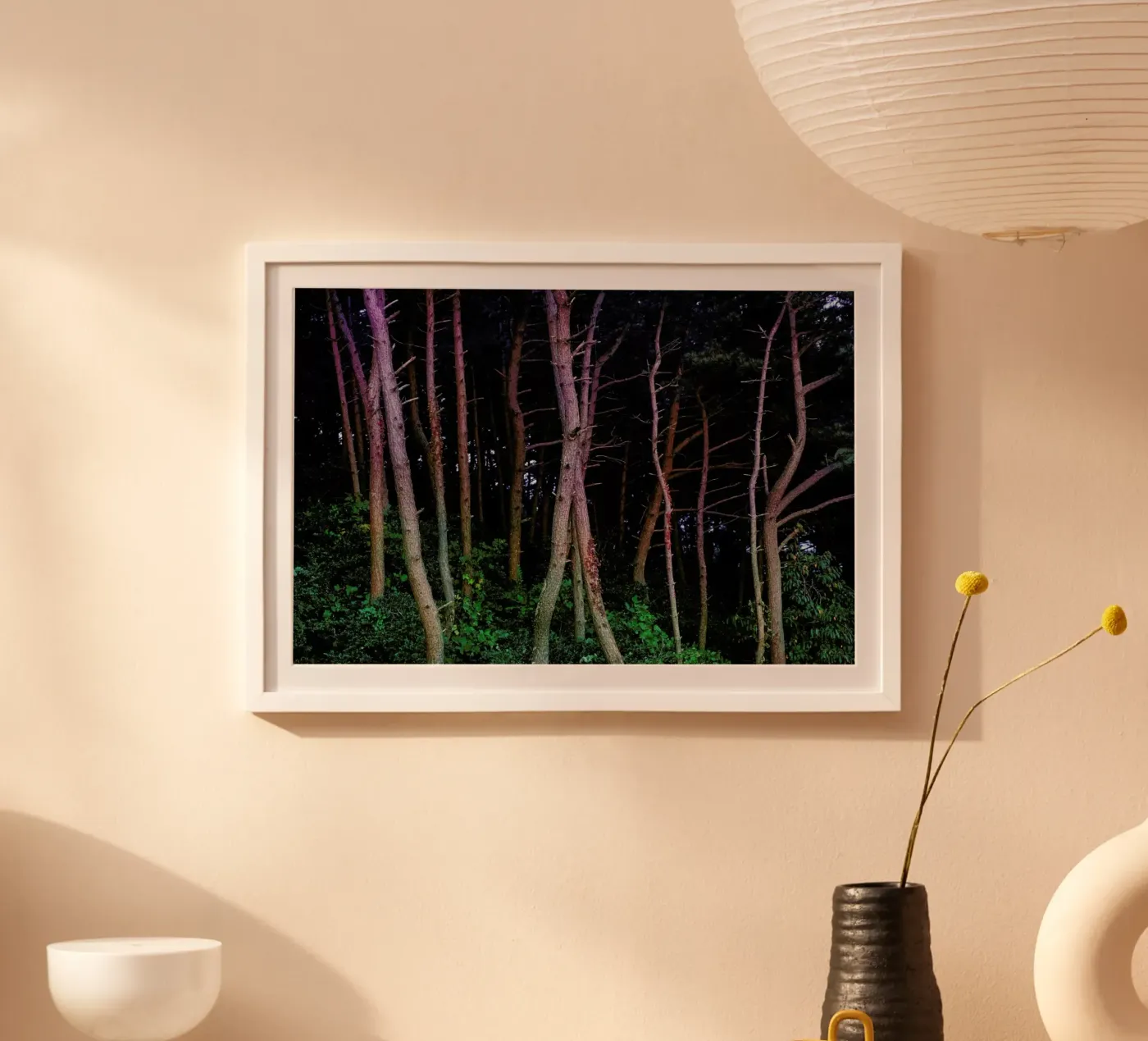 Busan Trees poster by Julian Wolkenstein