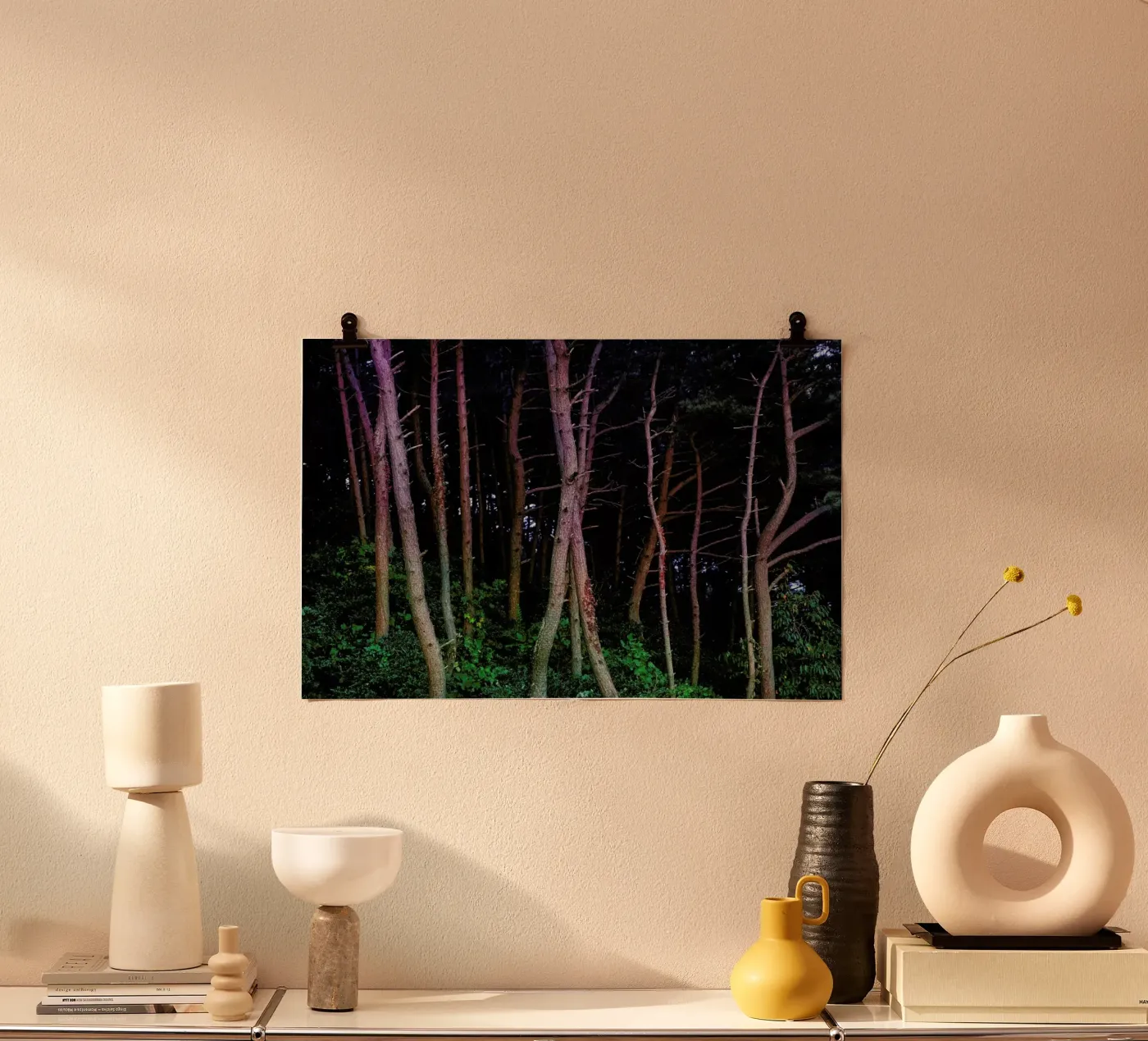 Busan Trees poster by Julian Wolkenstein