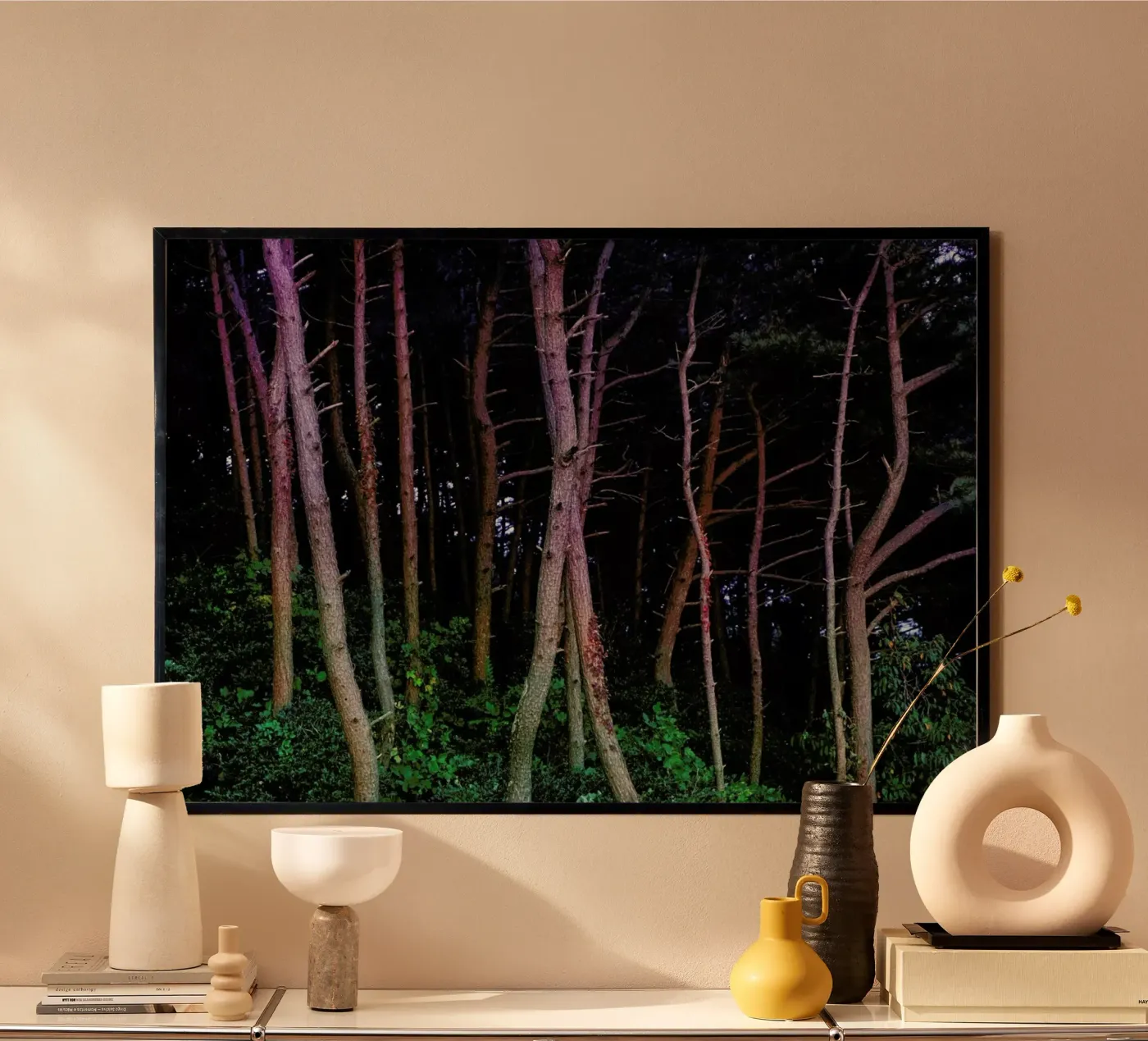 Busan Trees poster by Julian Wolkenstein