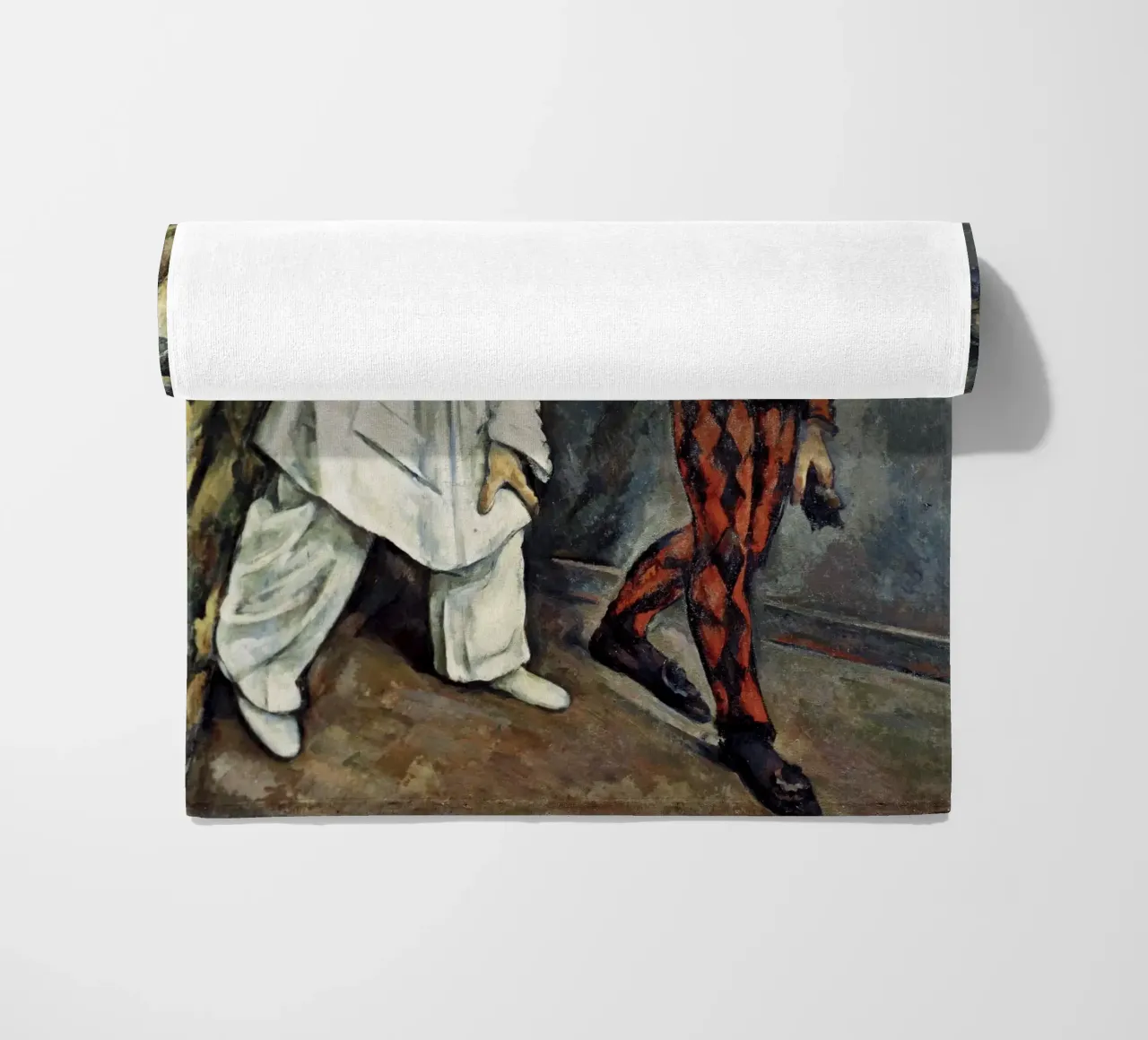 Paul Cézanne - Pierrot e Arlecchino telo mare da ARTOTHEK