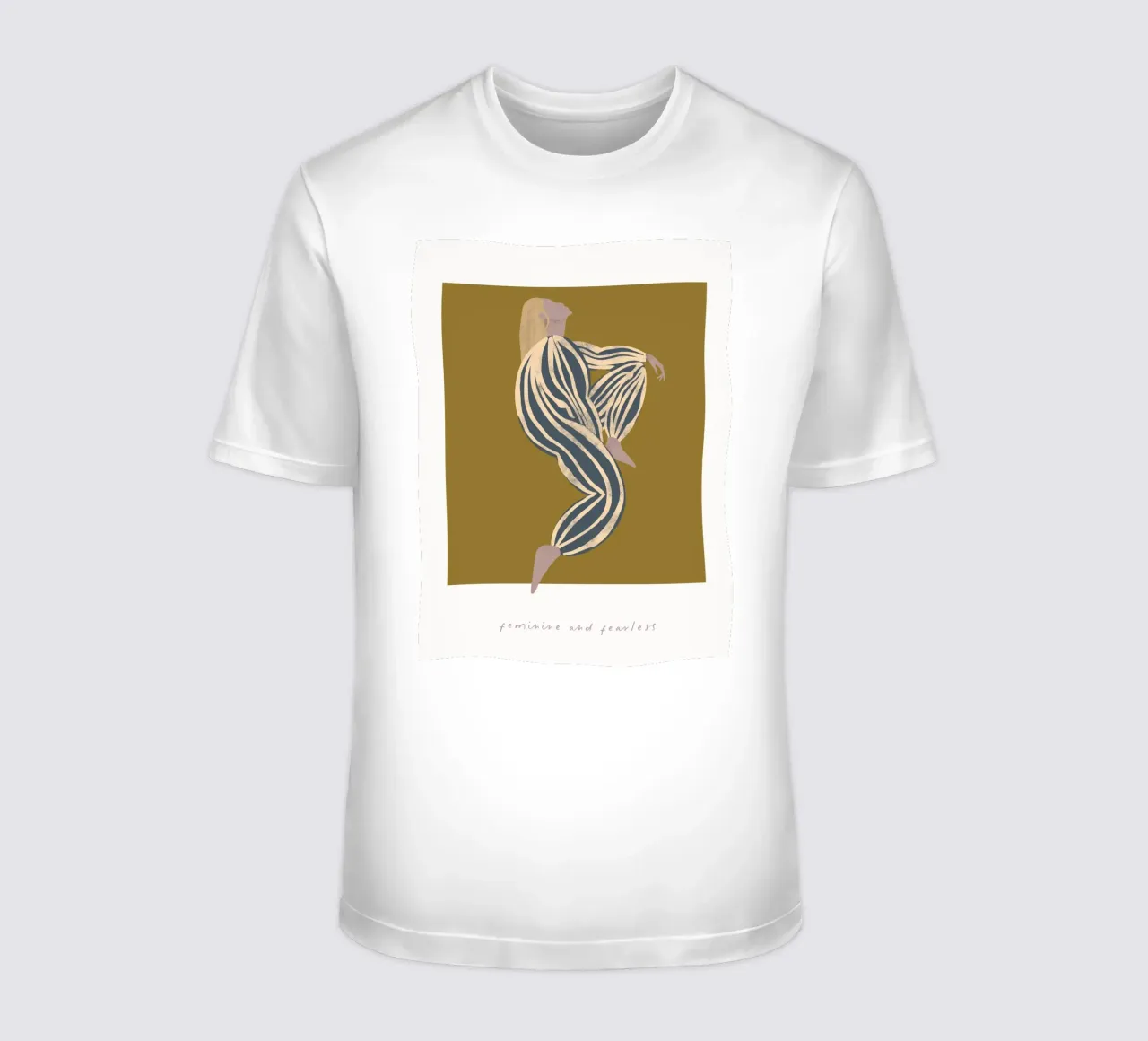 Feminine And Fearless t-shirt da treechild