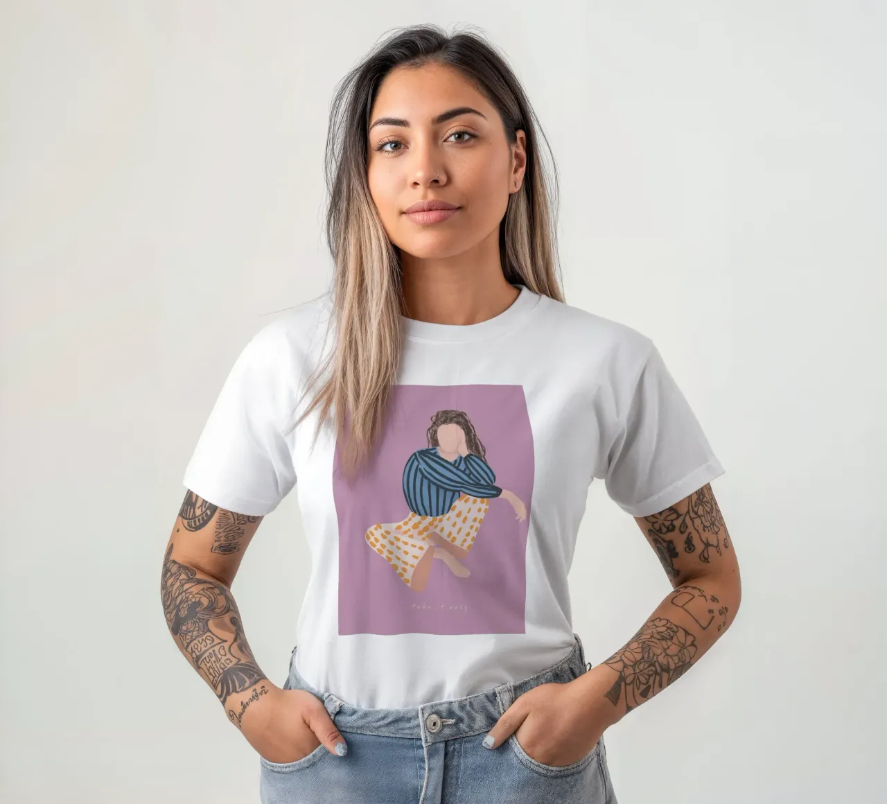 Take It Easy t-shirt da treechild