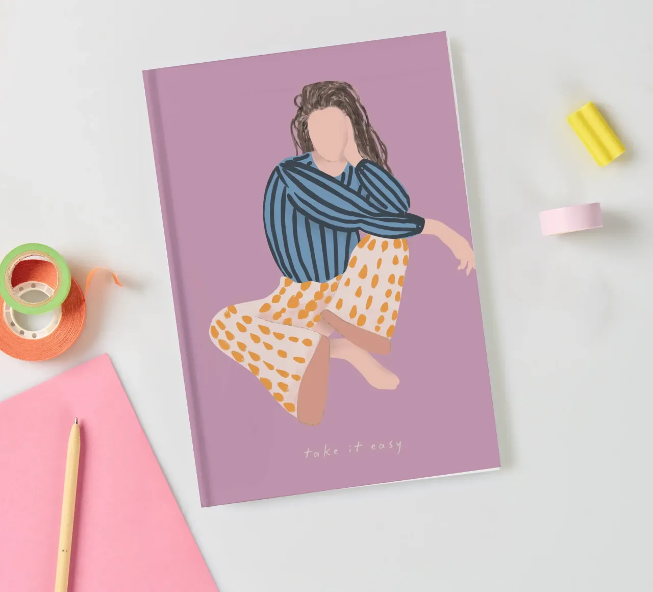 Take It Easy notebook by treechild