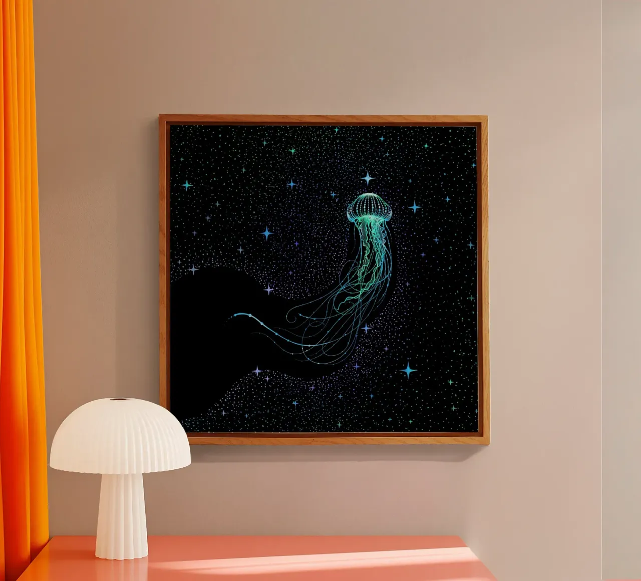 Medusa stellata - Colorata plexiglass da aliriza cakir