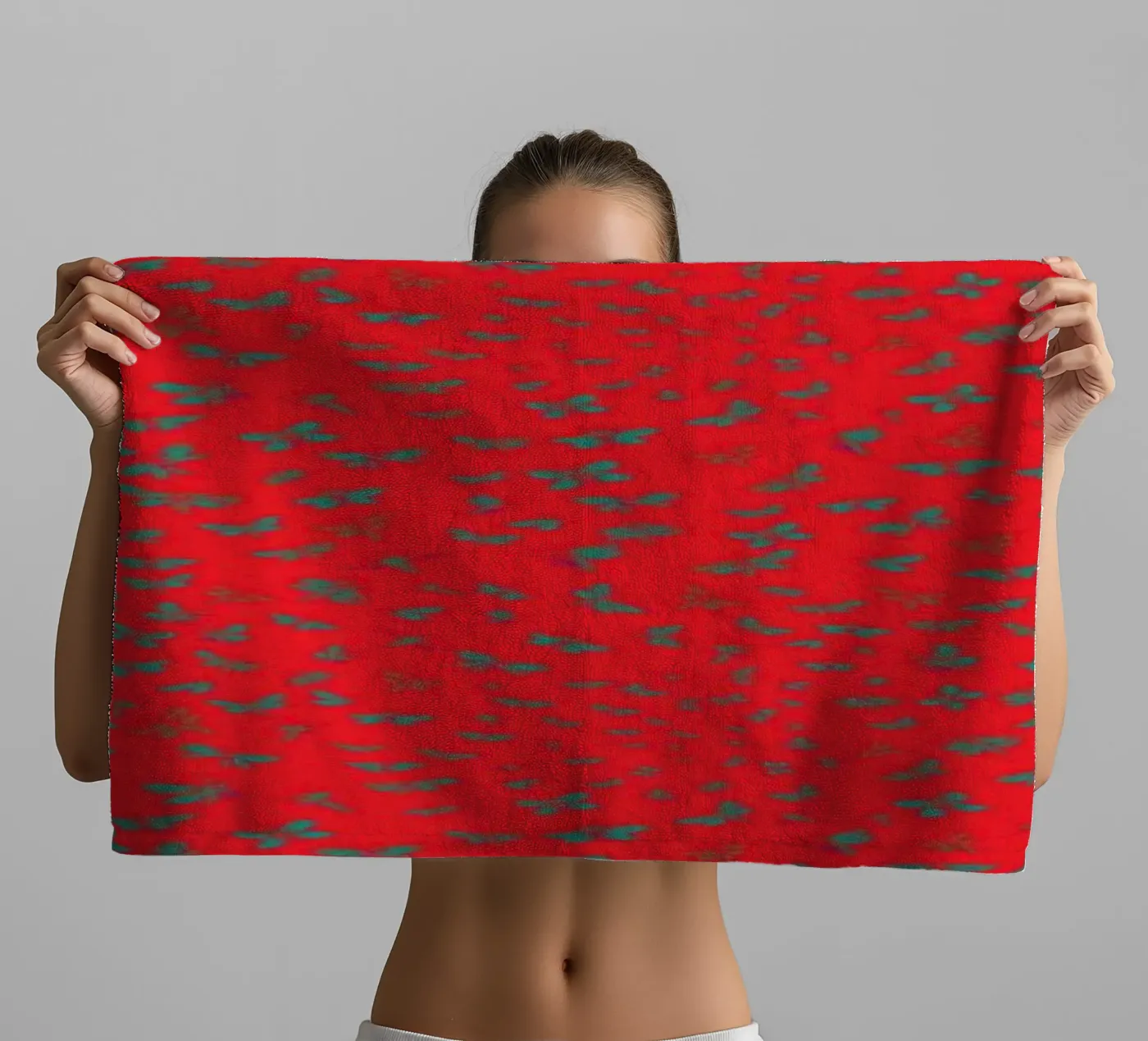 Moths towel by Julian Wolkenstein