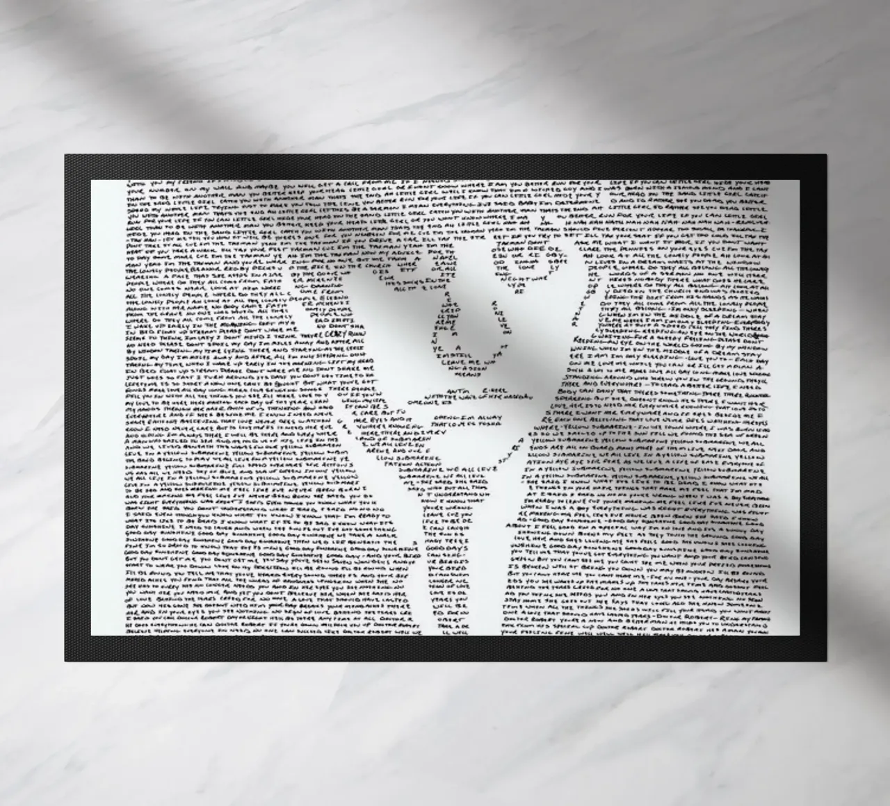 Ringo doormat by Mike Matola