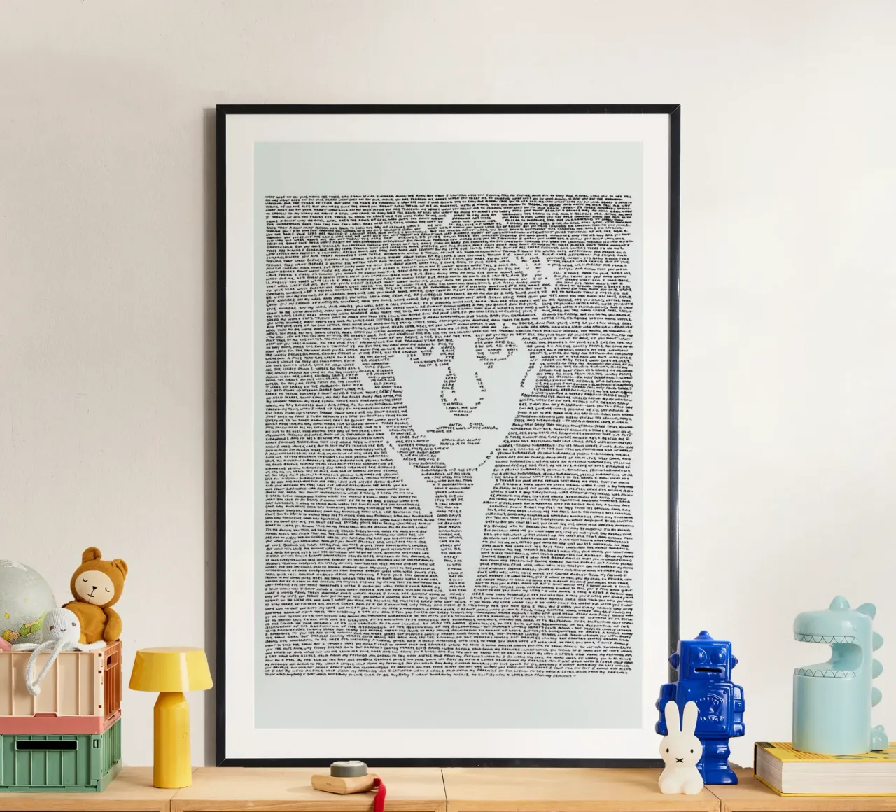 Ringo poster con telaio in alluminio da Mike Matola