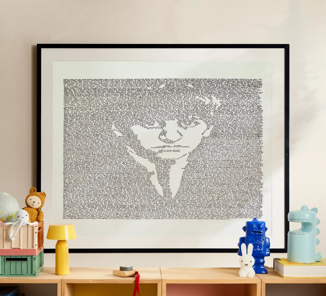 Ringo poster con telaio in alluminio da Mike Matola
